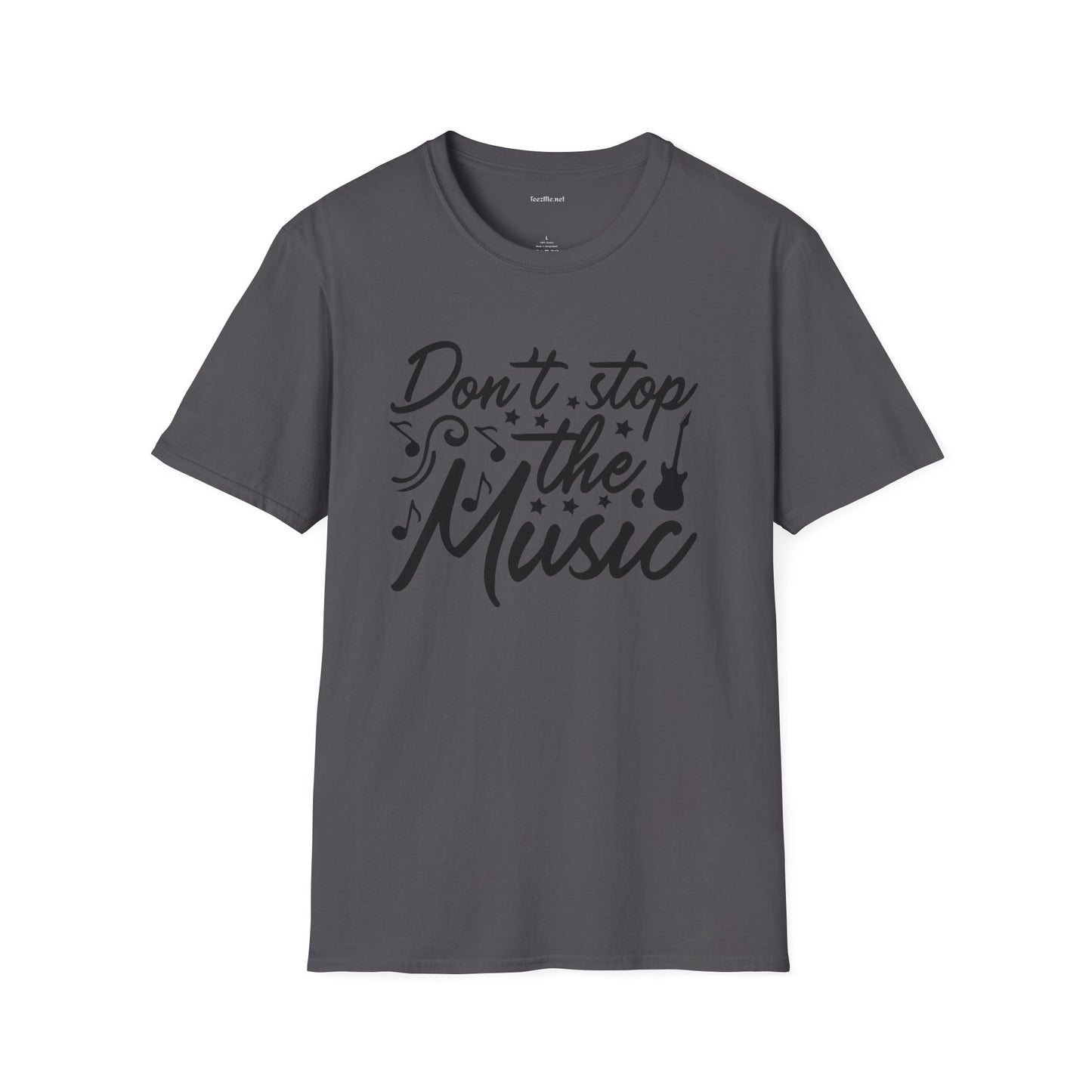 Don't stop the Music 1 - Unisex Softstyle T-Shirt 100% Cotton Graphic