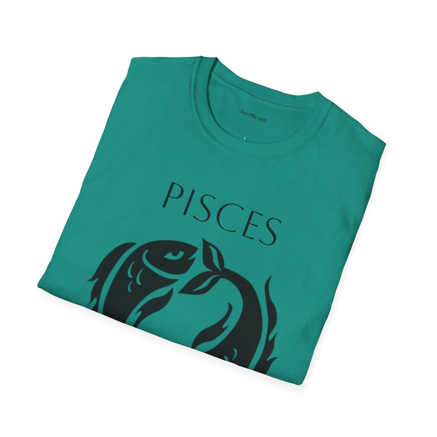 PISCES - Unisex Softstyle T-Shirt 100% Cotton Graphic