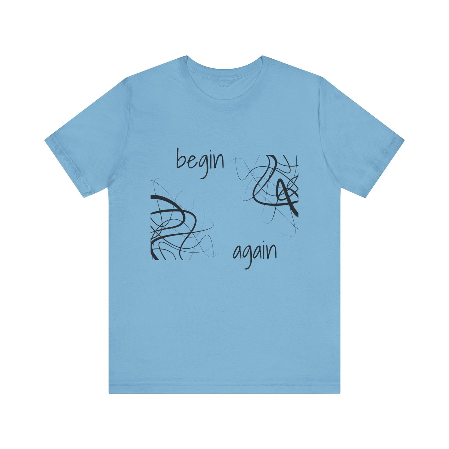 Begin Again - Unisex Jersey Short Sleeve Tee