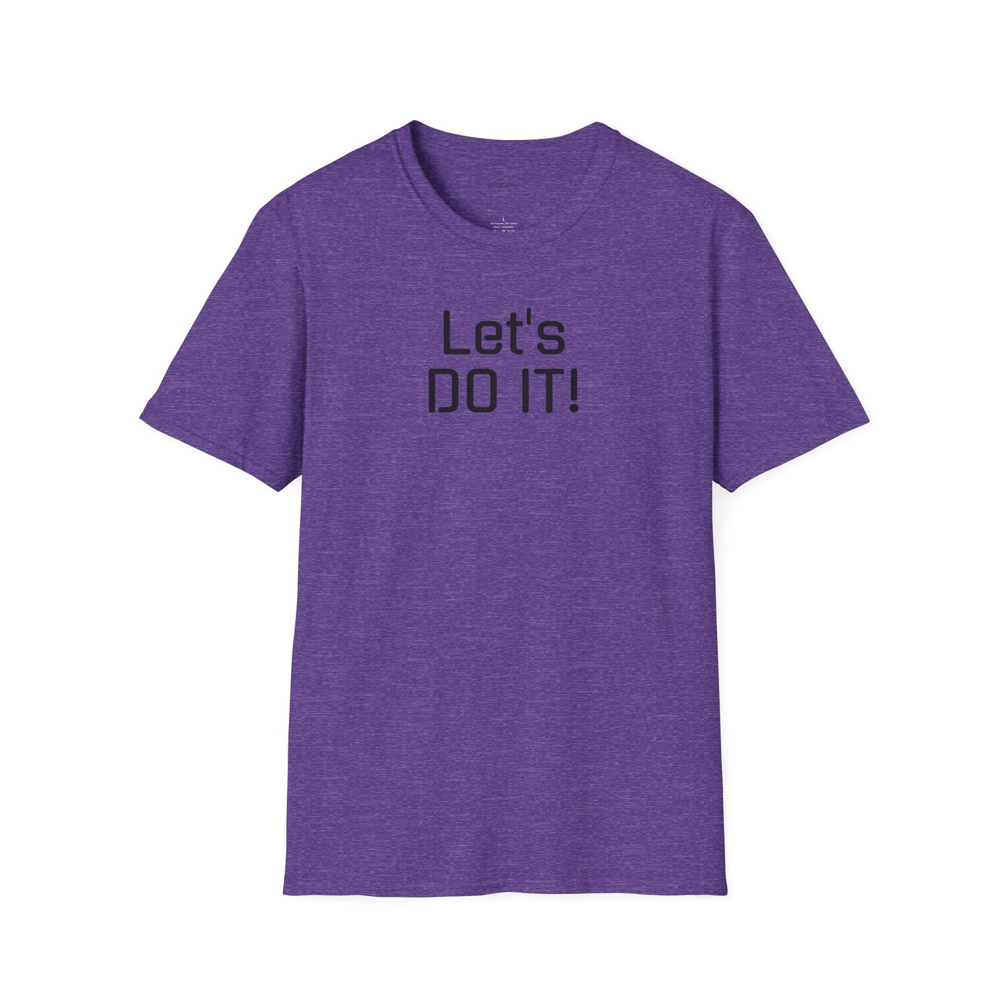 Let's DO IT - Unisex Softstyle T-Shirt 100% Cotton Graphic