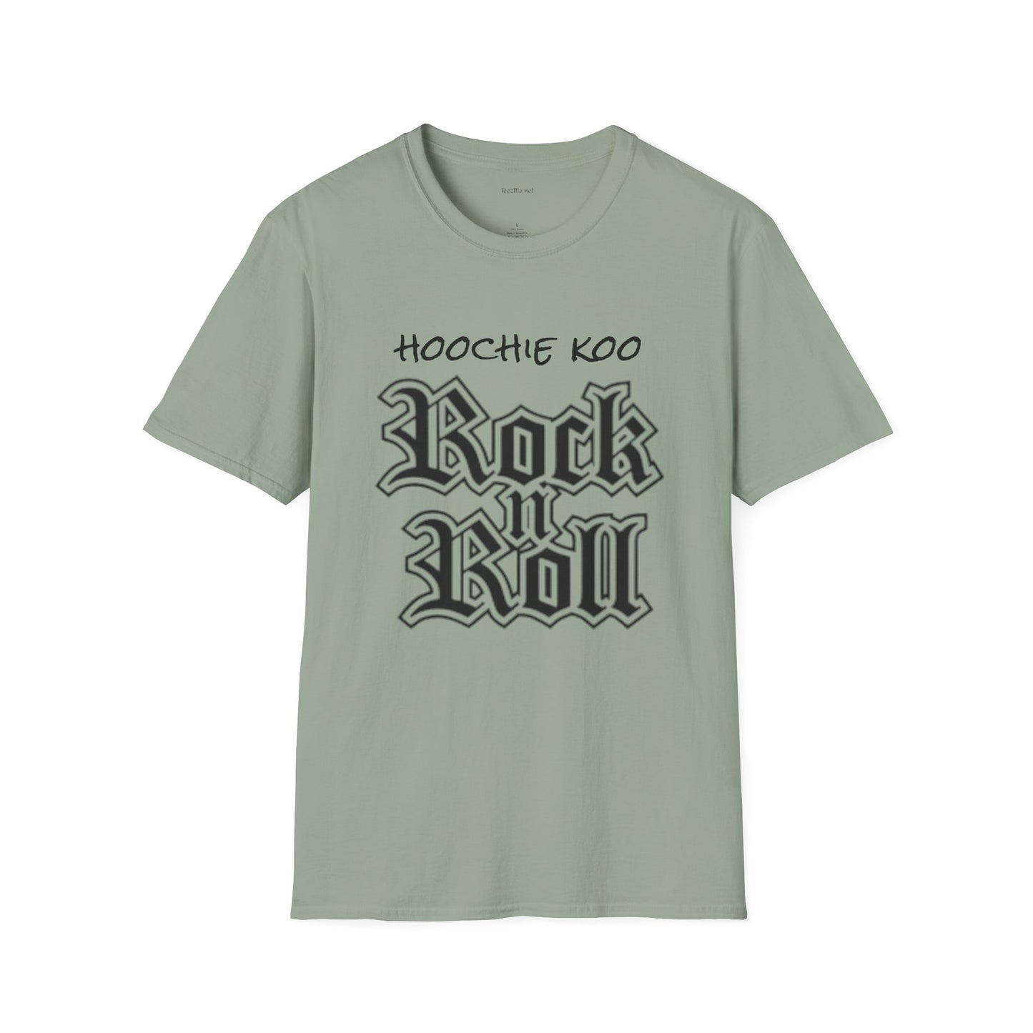 hoochie koo ROCK n ROLL - Unisex Softstyle T-Shirt 100% Cotton Graphic