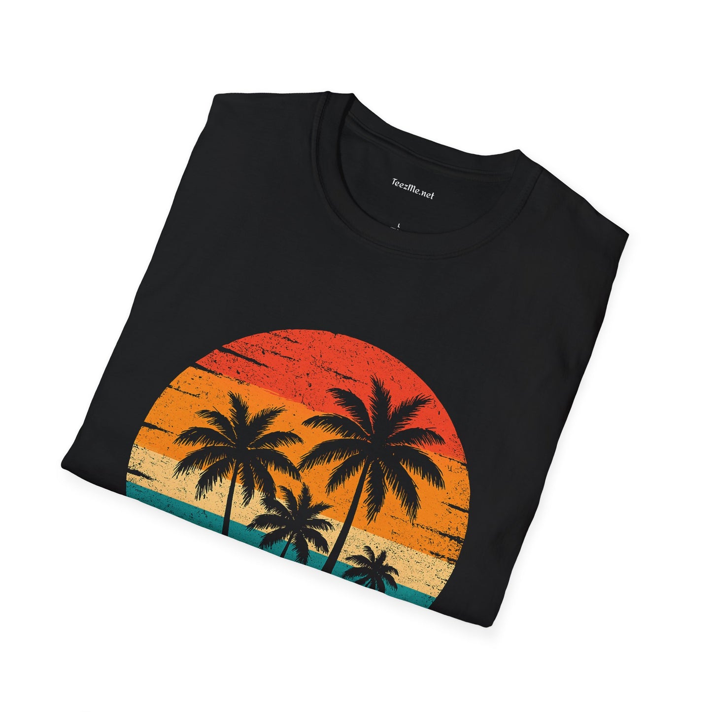Retro Hawaii Unisex Softstyle T-Shirt 100% Cotton