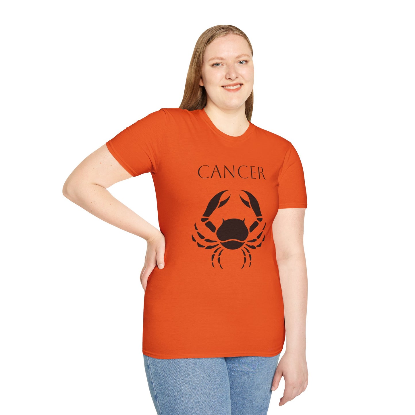 CANCER - Unisex Softstyle T-Shirt 100% Cotton Graphic