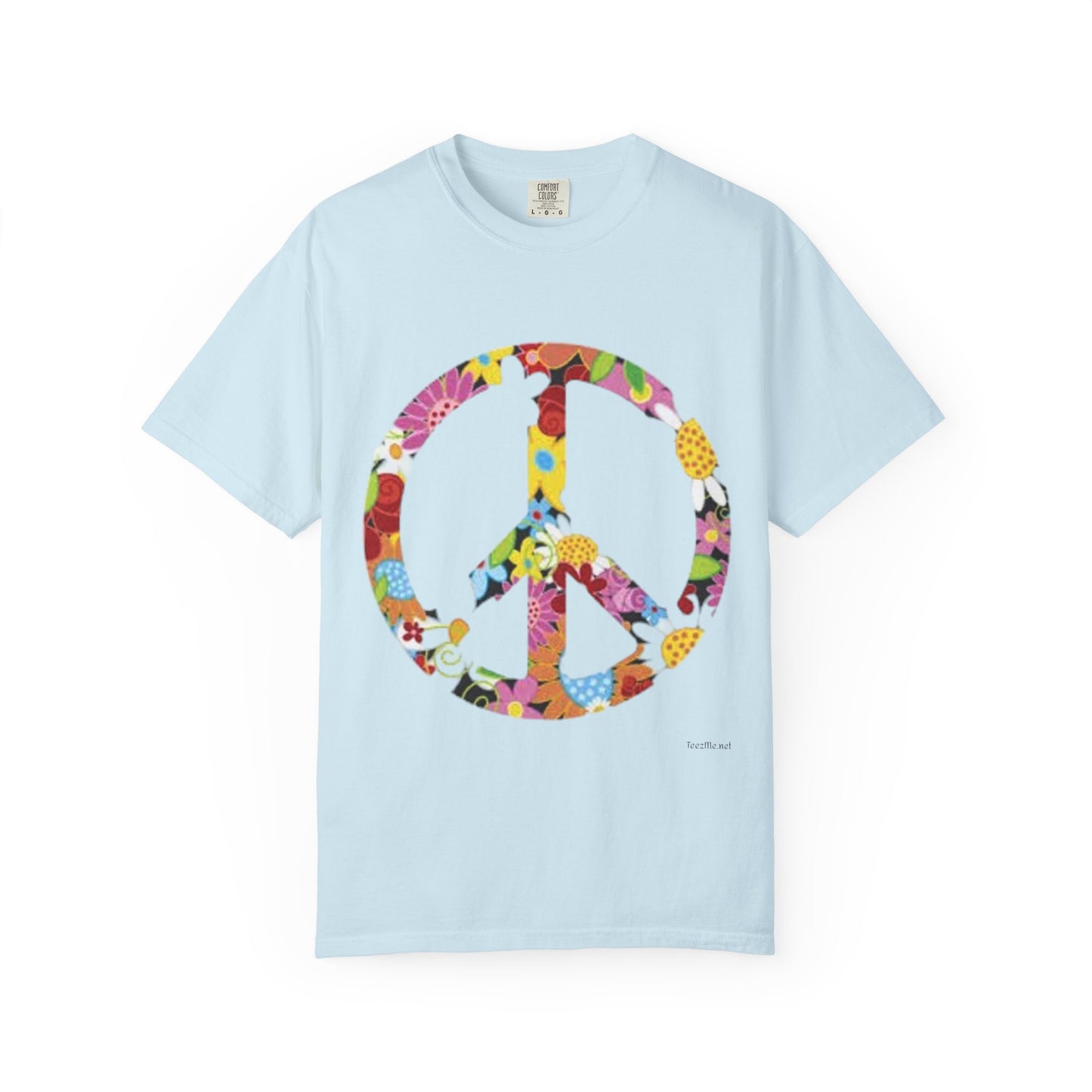 Peace Sign Unisex Garment-Dyed T-shirt