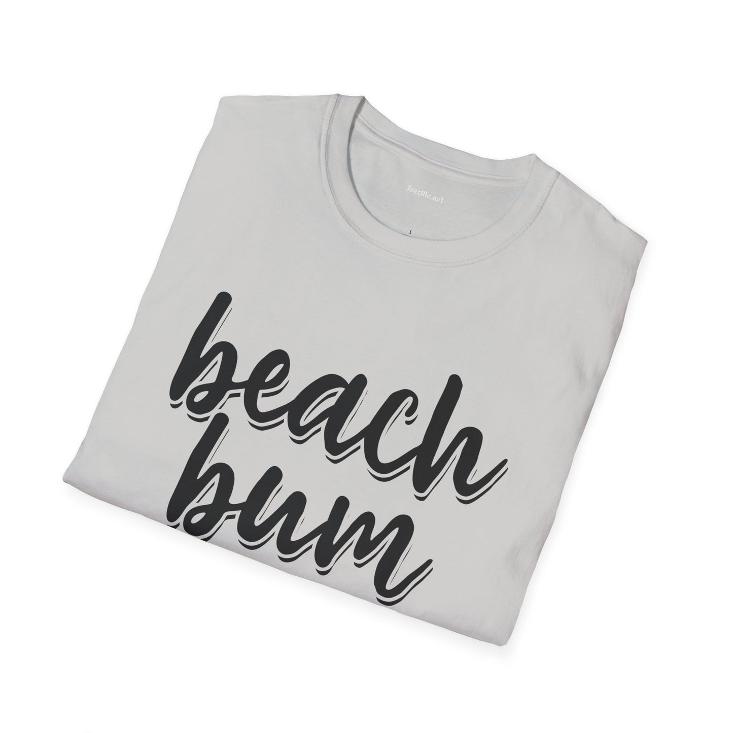 Beach Bum - Unisex Softstyle T-Shirt 100% Cotton Graphic (1)