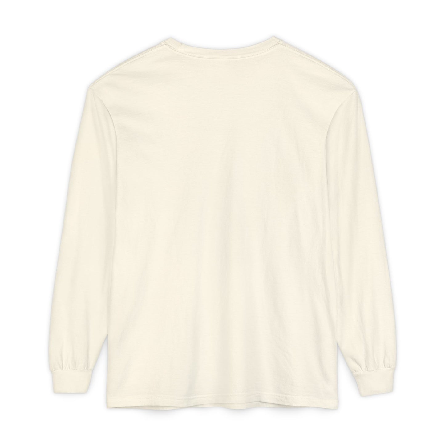 Resting Beach Face - Unisex Garment-dyed Long Sleeve T-Shirt