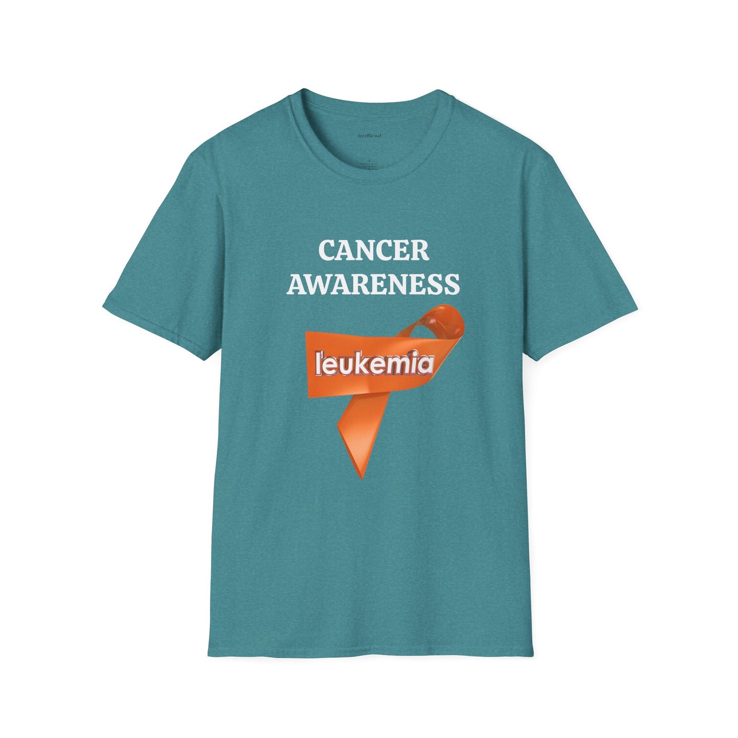 Leukemia Cancer Awareness - Unisex Softstyle T-Shirt 100% Cotton Graphic