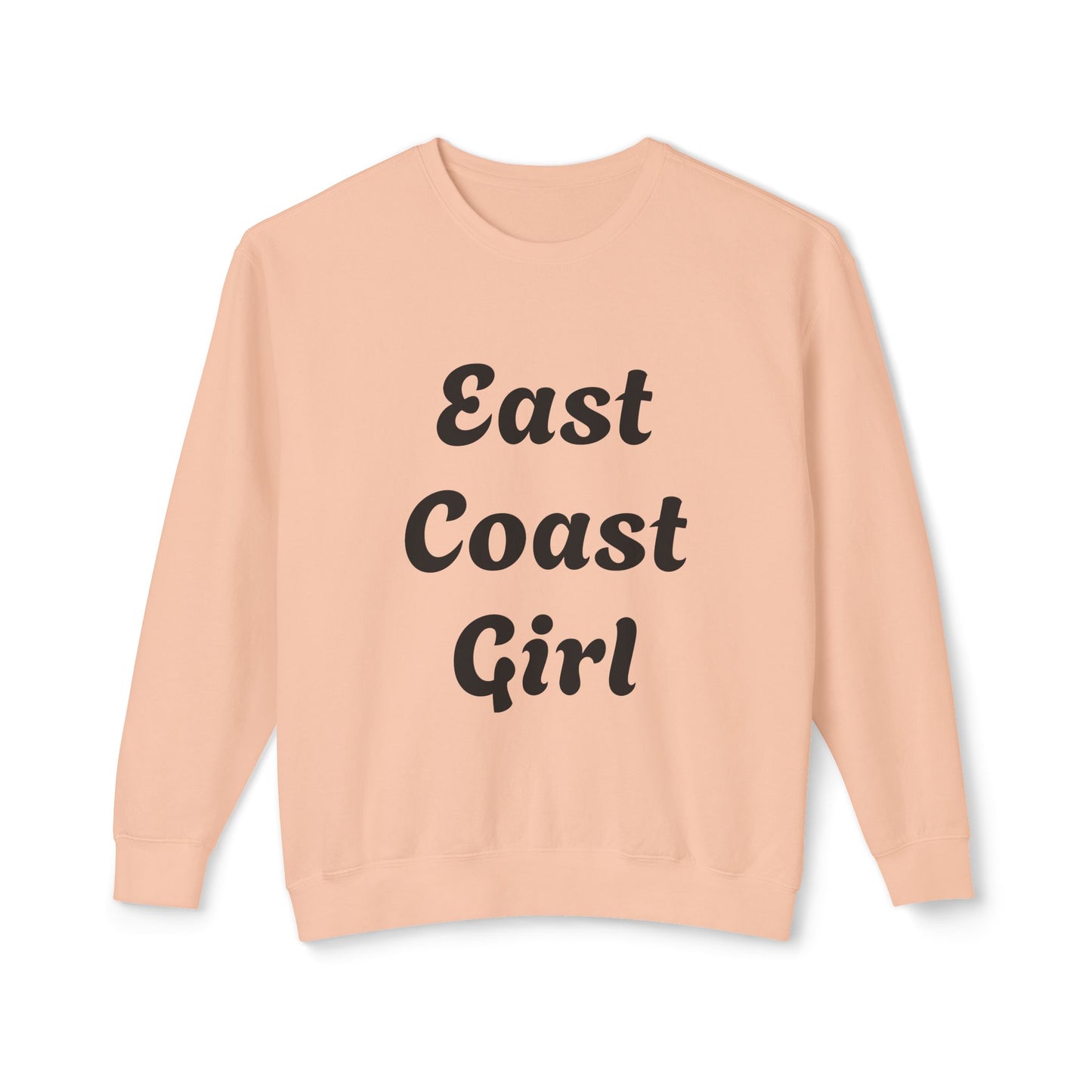 East Coast Girl -Unisex Lightweight Crewneck Sweatshirt