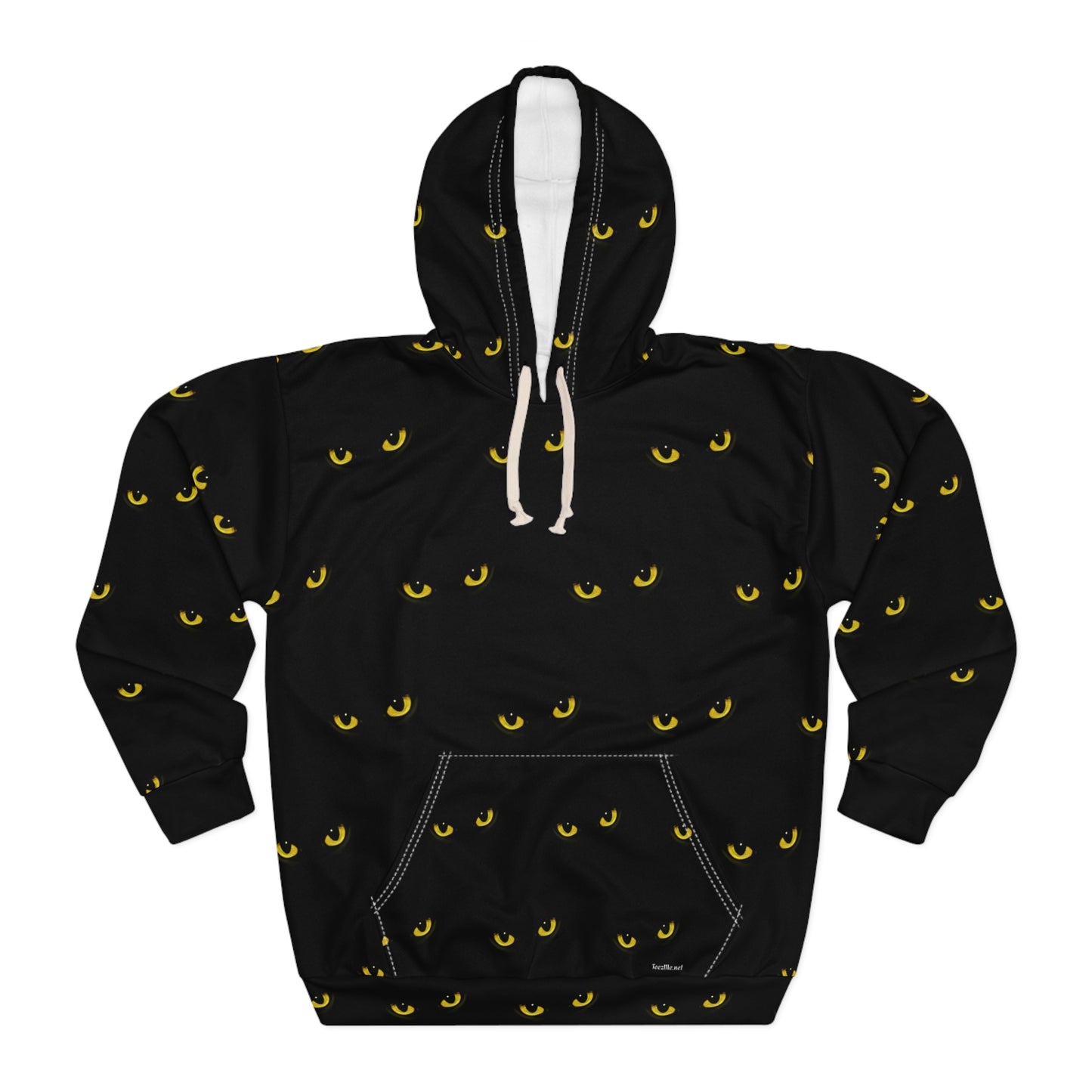 Gold Cat Eyes Unisex Pullover Hoodie