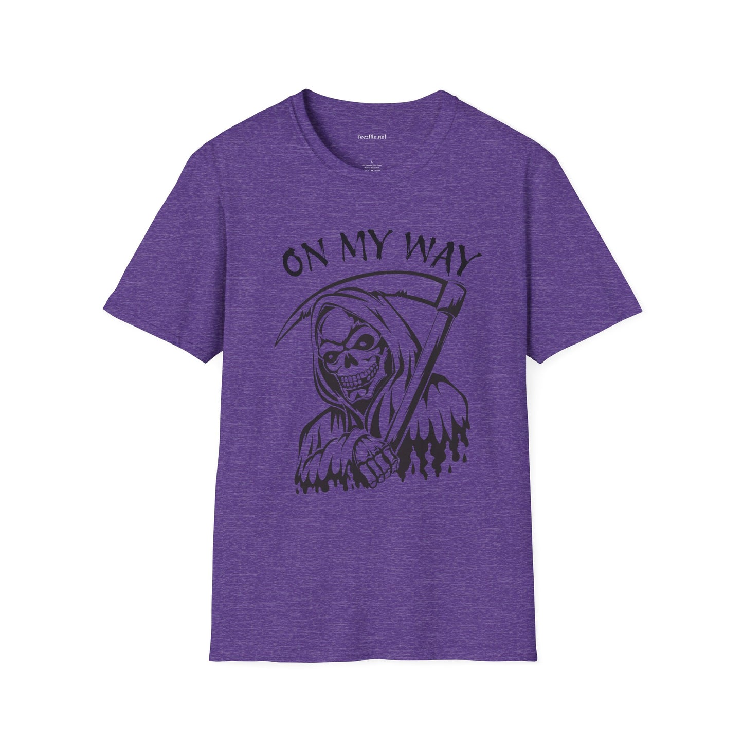 On My Way - Unisex Softstyle T-Shirt 100% Cotton Graphic
