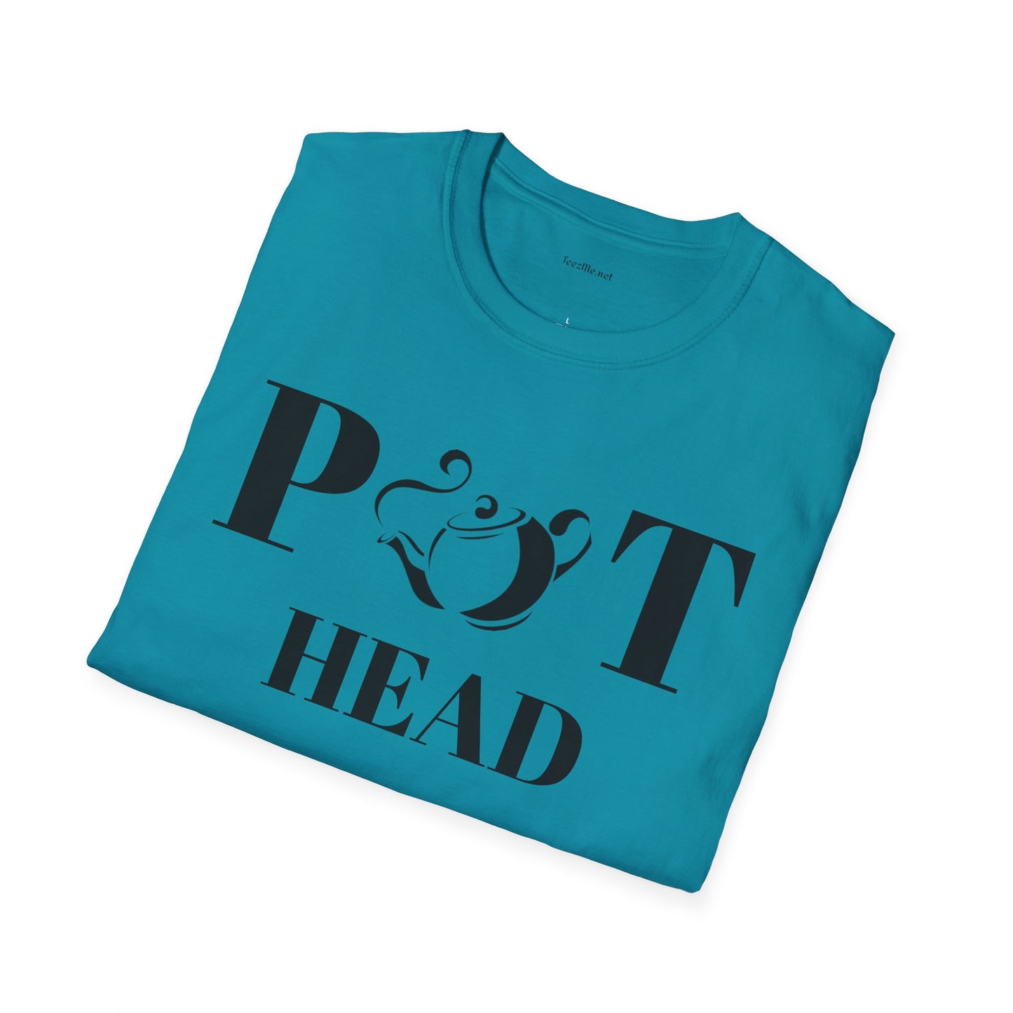 Pot Head - Unisex Softstyle T-Shirt 100% Cotton Graphic