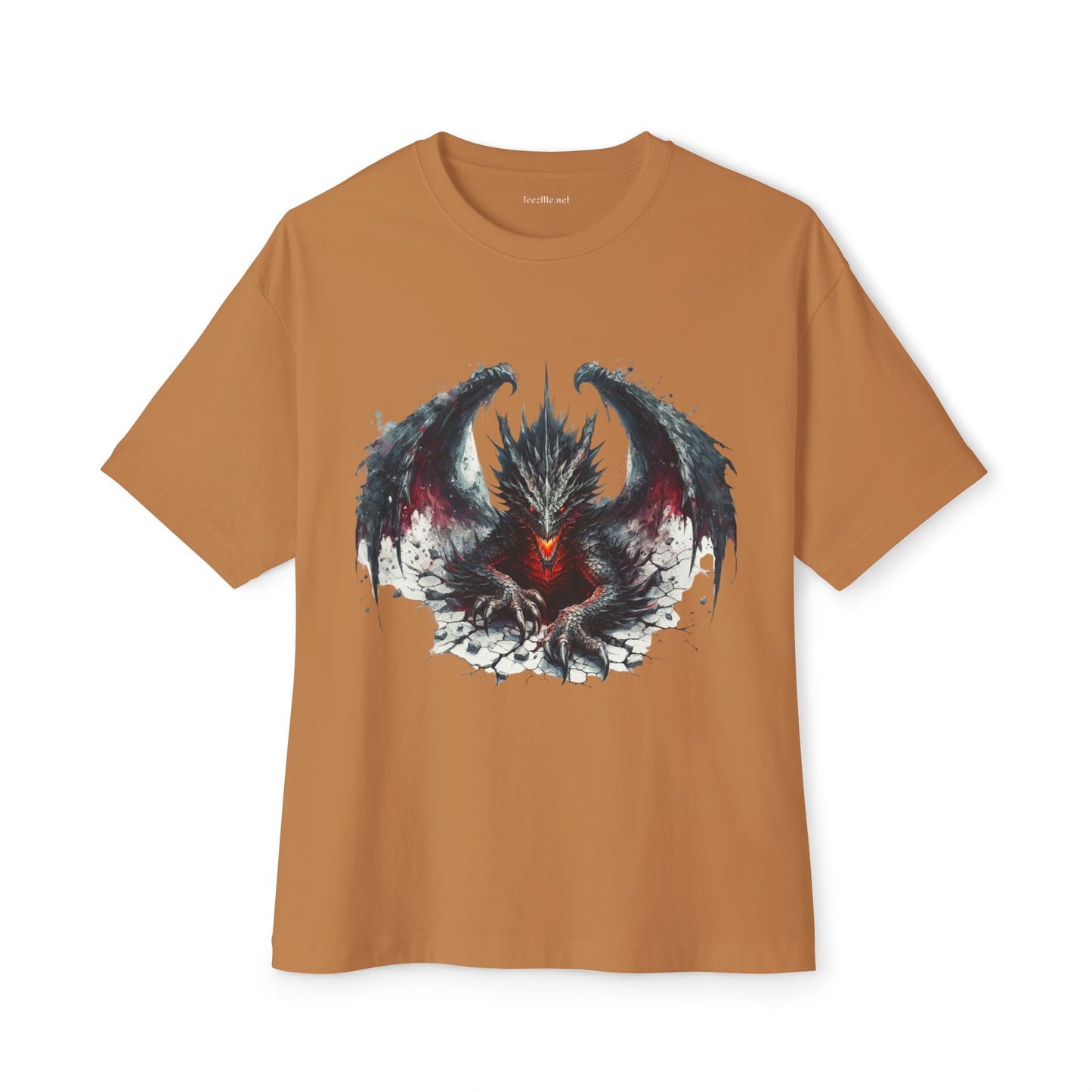Goth Dragon1 - Unisex Oversized Boxy Tee