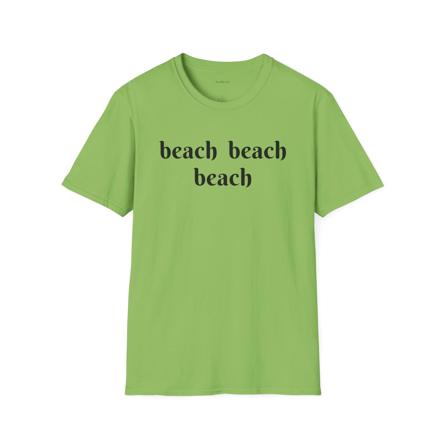 beach beach beach - Unisex Softstyle T-Shirt 100% Cotton Graphic