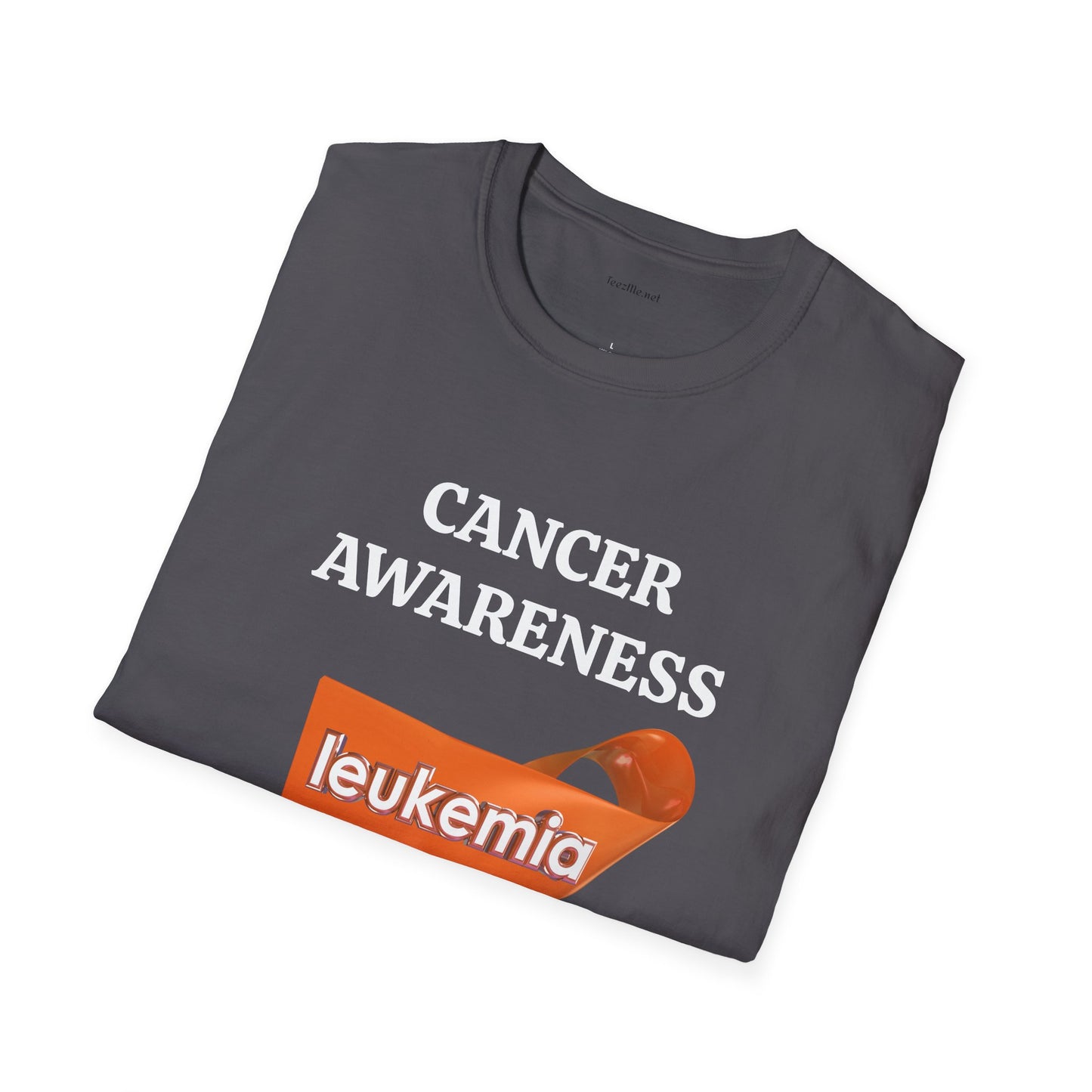 Leukemia Cancer Awareness - Unisex Softstyle T-Shirt 100% Cotton Graphic