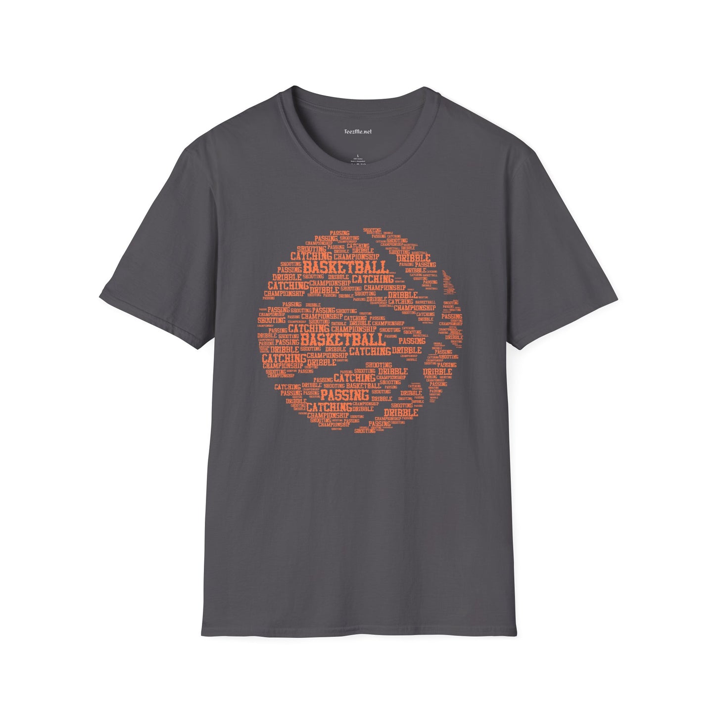 Basketball 01 Unisex SoftStyle T-Shirt 100% Cotton