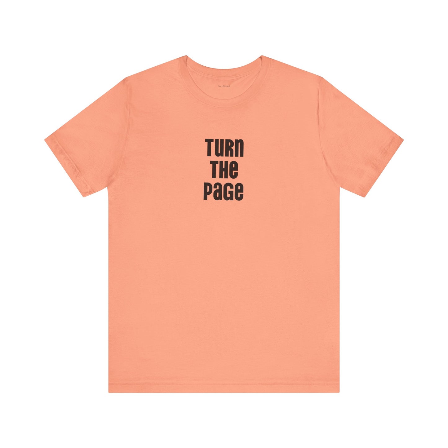 Turn the Page - Unisex Jersey Short Sleeve Tee