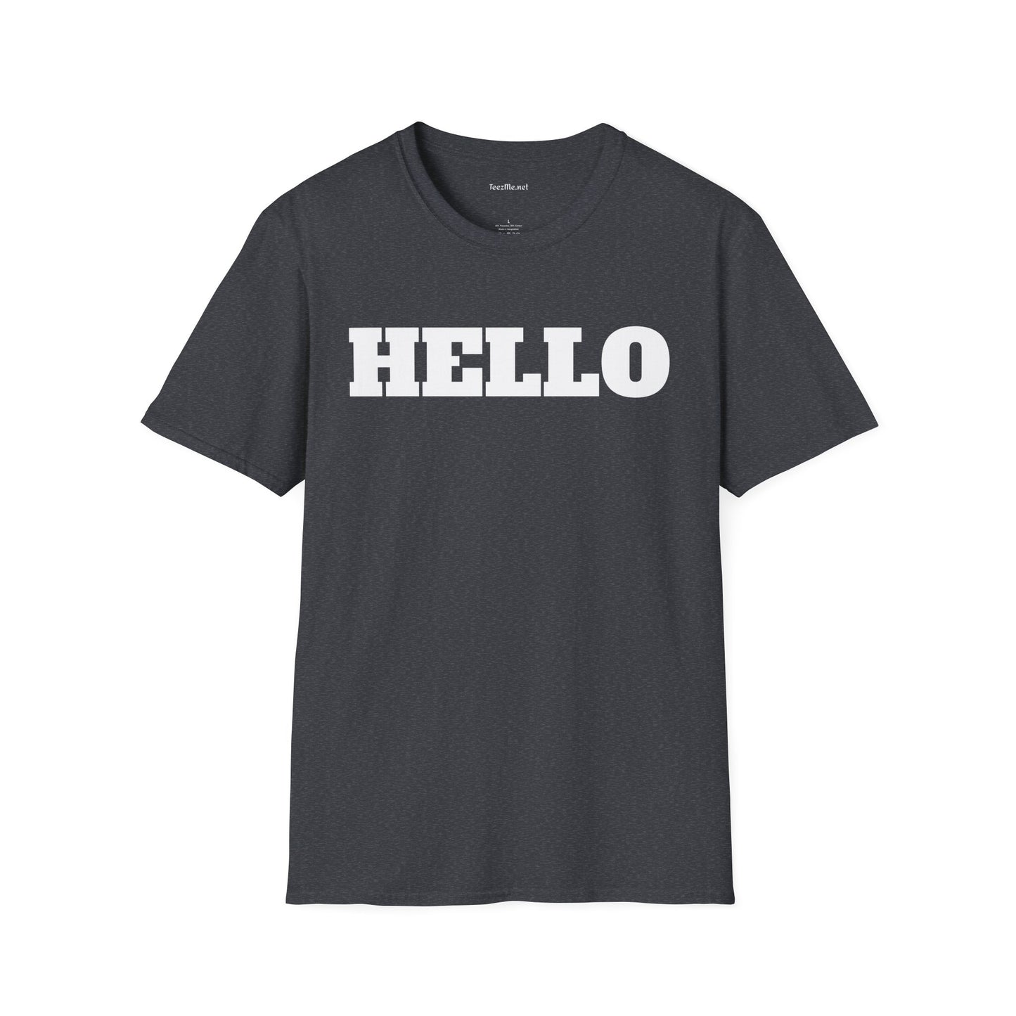 HELLO - Unisex Softstyle T-Shirt 100% Cotton Graphic