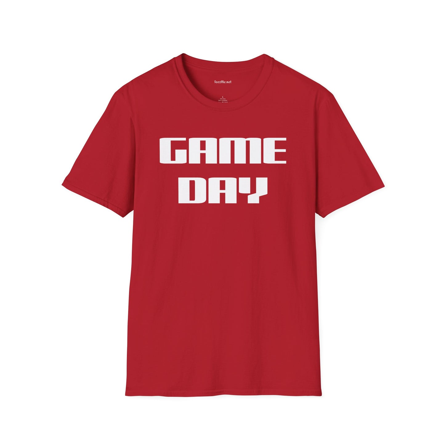 Game Day Unisex Softstyle T-Shirt 100% Cotton Graphic
