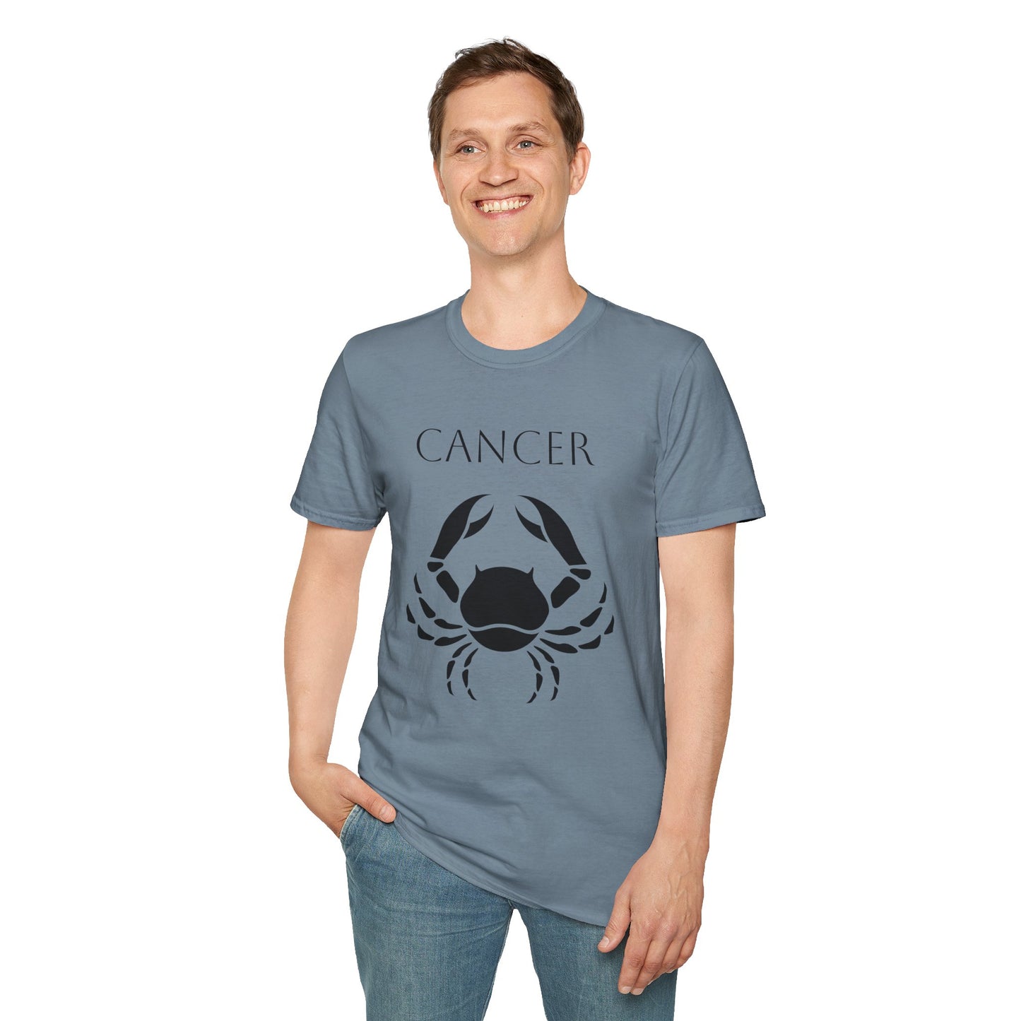 CANCER - Unisex Softstyle T-Shirt 100% Cotton Graphic