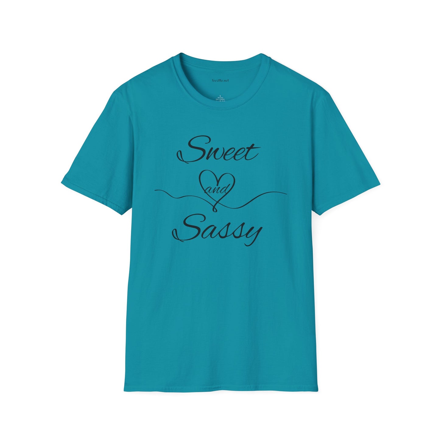 Sweet and Sassy - Unisex Softstyle T-Shirt 100% Cotton Graphic