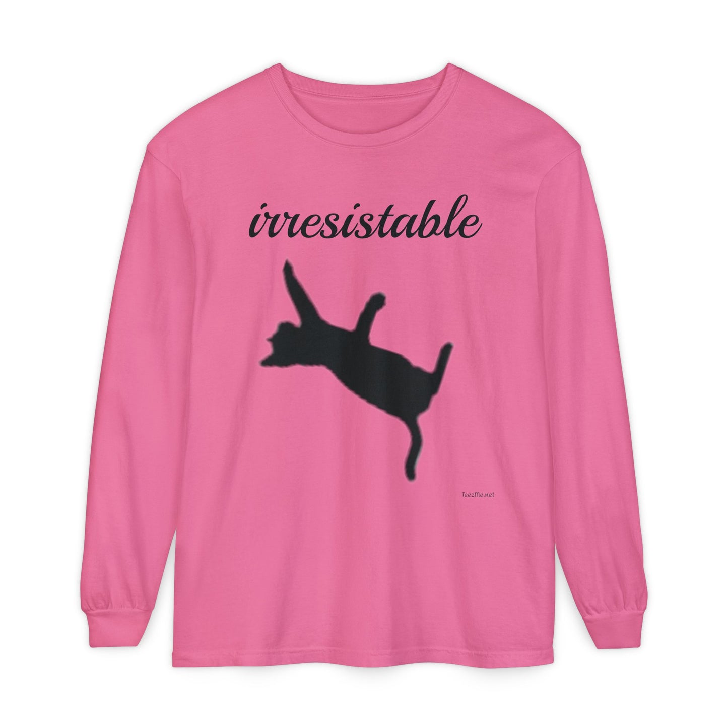 Irresistable - Unisex Garment-dyed Long Sleeve T-Shirt