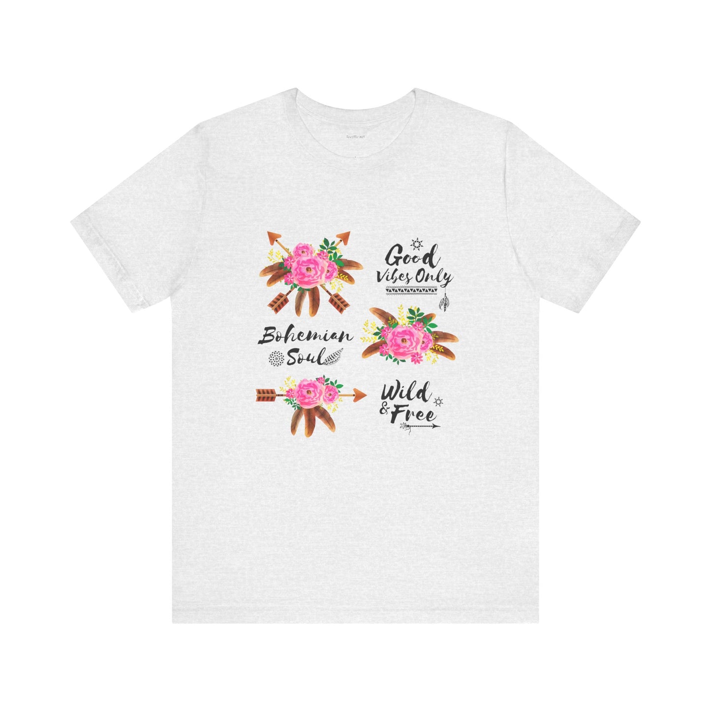 Wild & Free - Unisex Jersey Short Sleeve Tee #BOHO