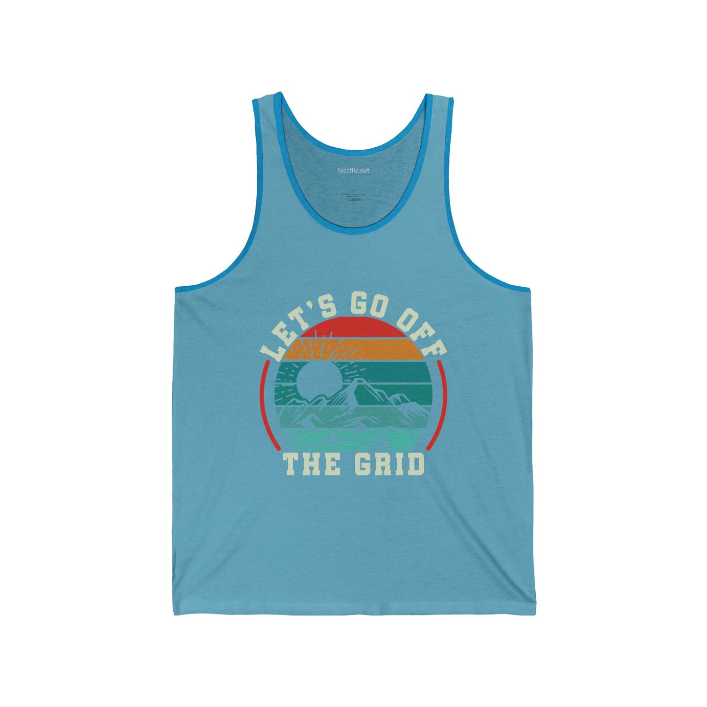 Let's Go Off The Grid - Unisex Jersey Tank