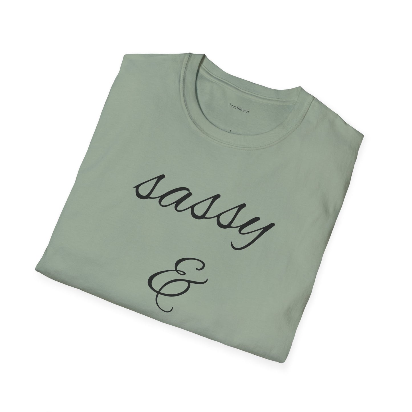 Sassy & Salty - Unisex Softstyle T-Shirt 100% Cotton Graphic