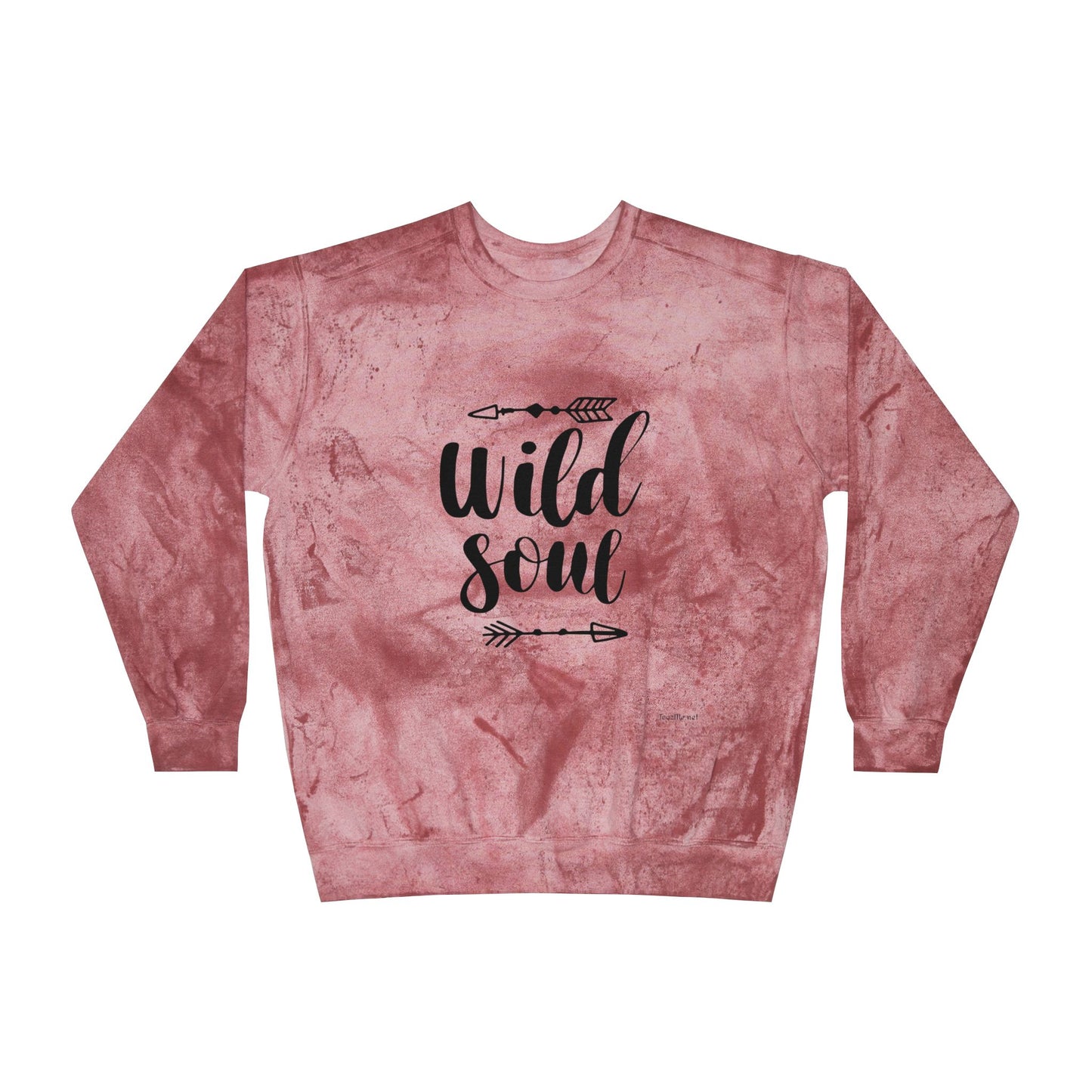 Wild Soul - Unisex Color Blast Crewneck Sweatshirt
