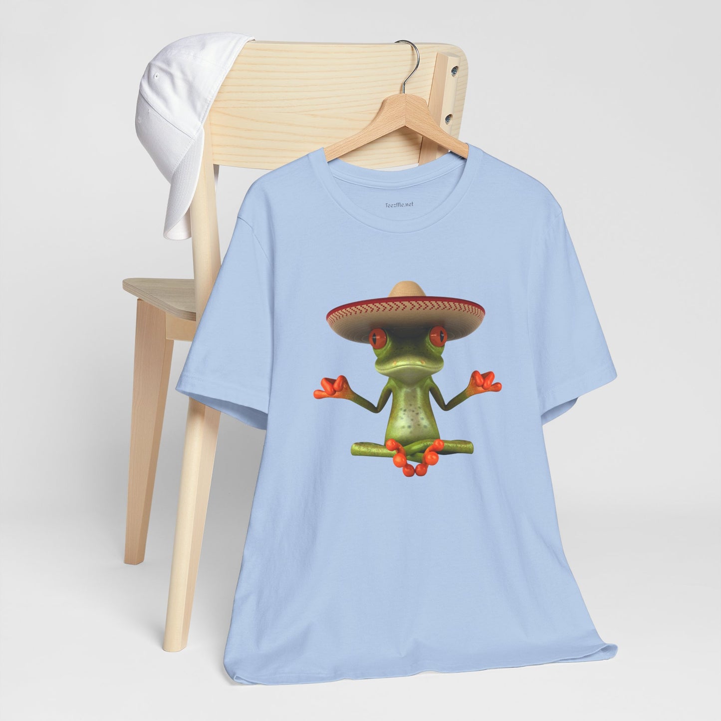 Frog Meditating - Unisex Jersey Short Sleeve Tee