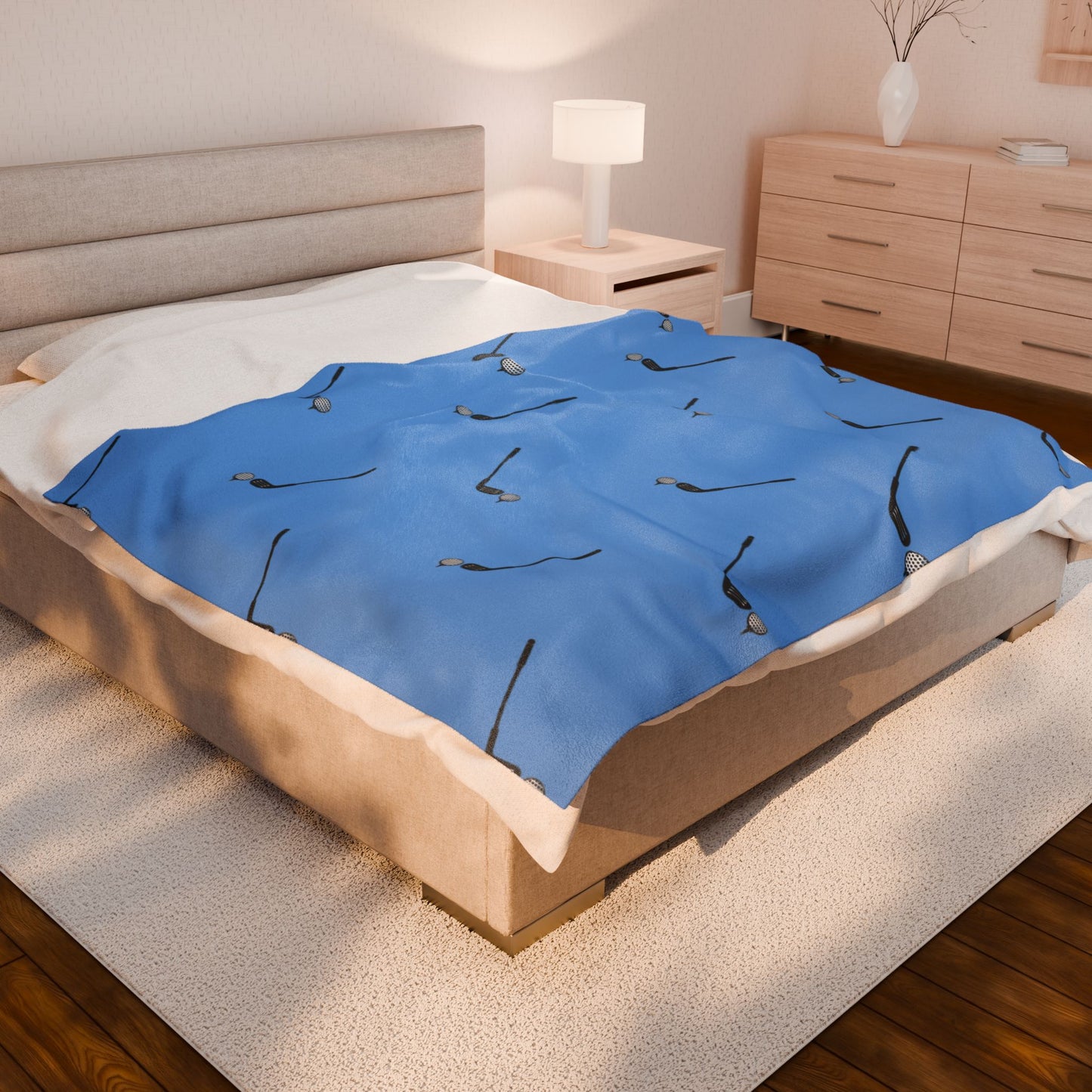 Golf - Velveteen Plush Blanket