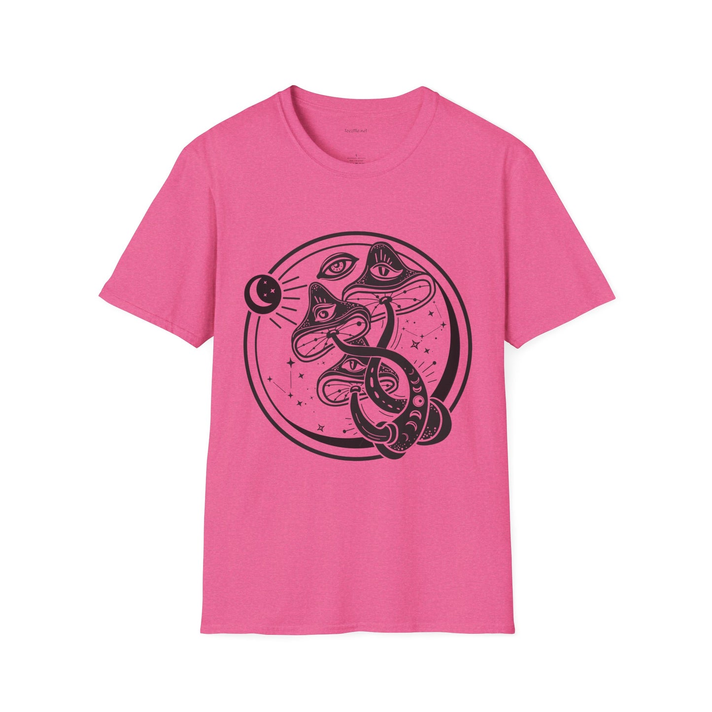 Mushrooms - Unisex Softstyle T-Shirt 100% Cotton Graphic