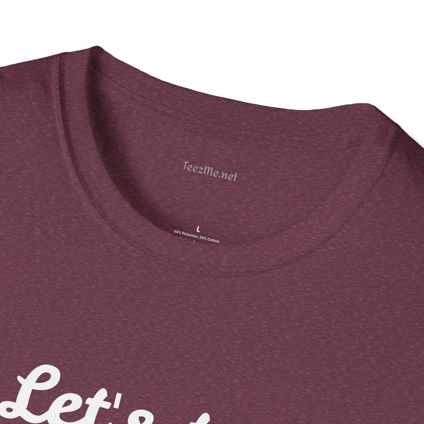 Let's Try Love - Unisex Softstyle T-Shirt 100% Cotton Graphic