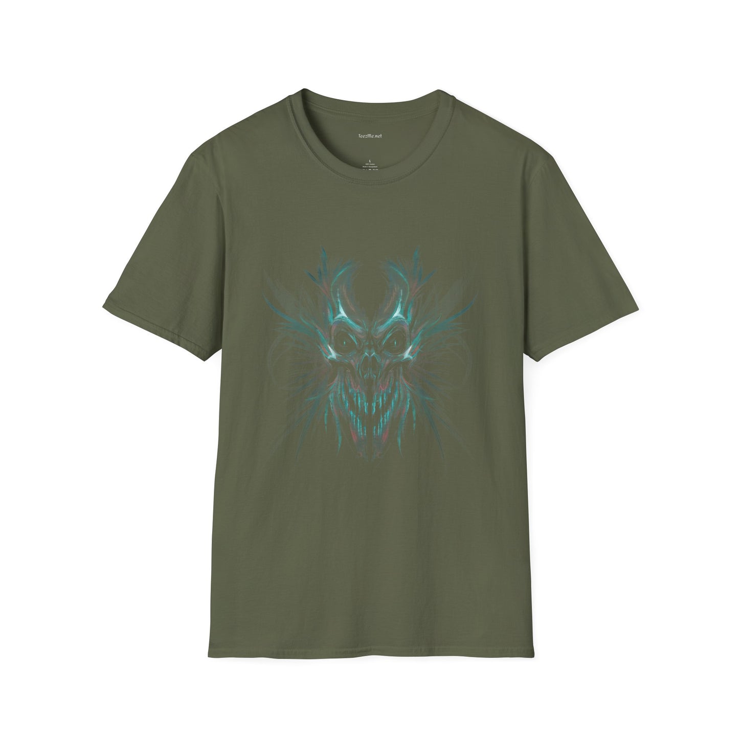 SKULL - Unisex Softstyle T-Shirt 100% Cotton Graphic