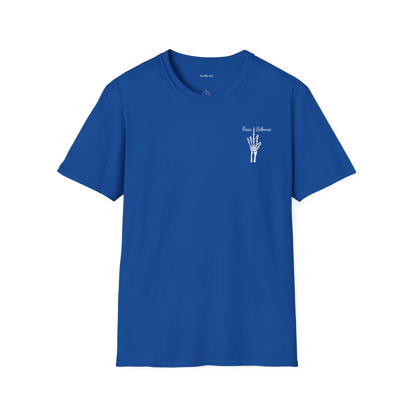 Fear Silence - Unisex Softstyle T-Shirt 100% Cotton Graphic