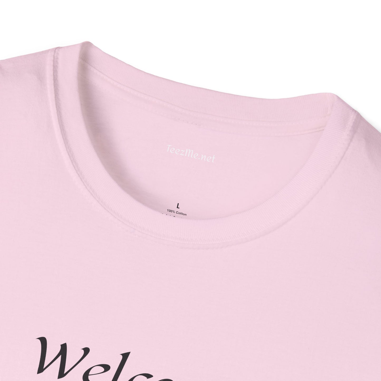 Welcome to my DARKSIDE - Unisex Softstyle T-Shirt 100% Cotton Graphic
