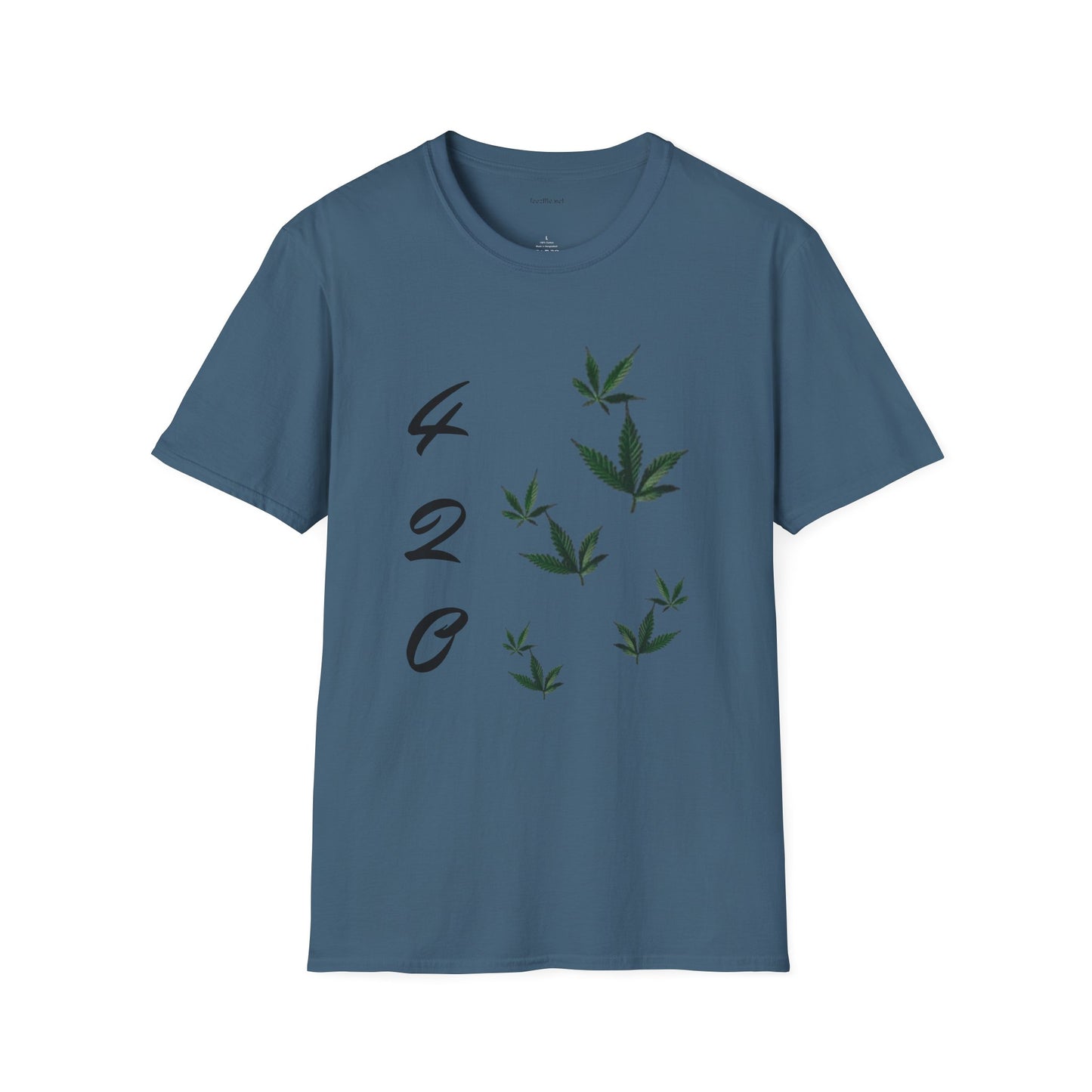420 - Unisex Softstyle T-Shirt 100% Cotton Graphic #weed #cannabis