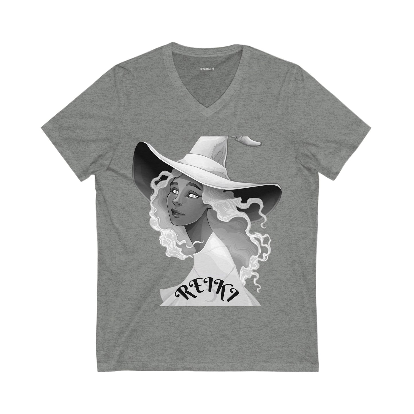 REIKI - Unisex Jersey Short Sleeve V-Neck Tee #healing #love