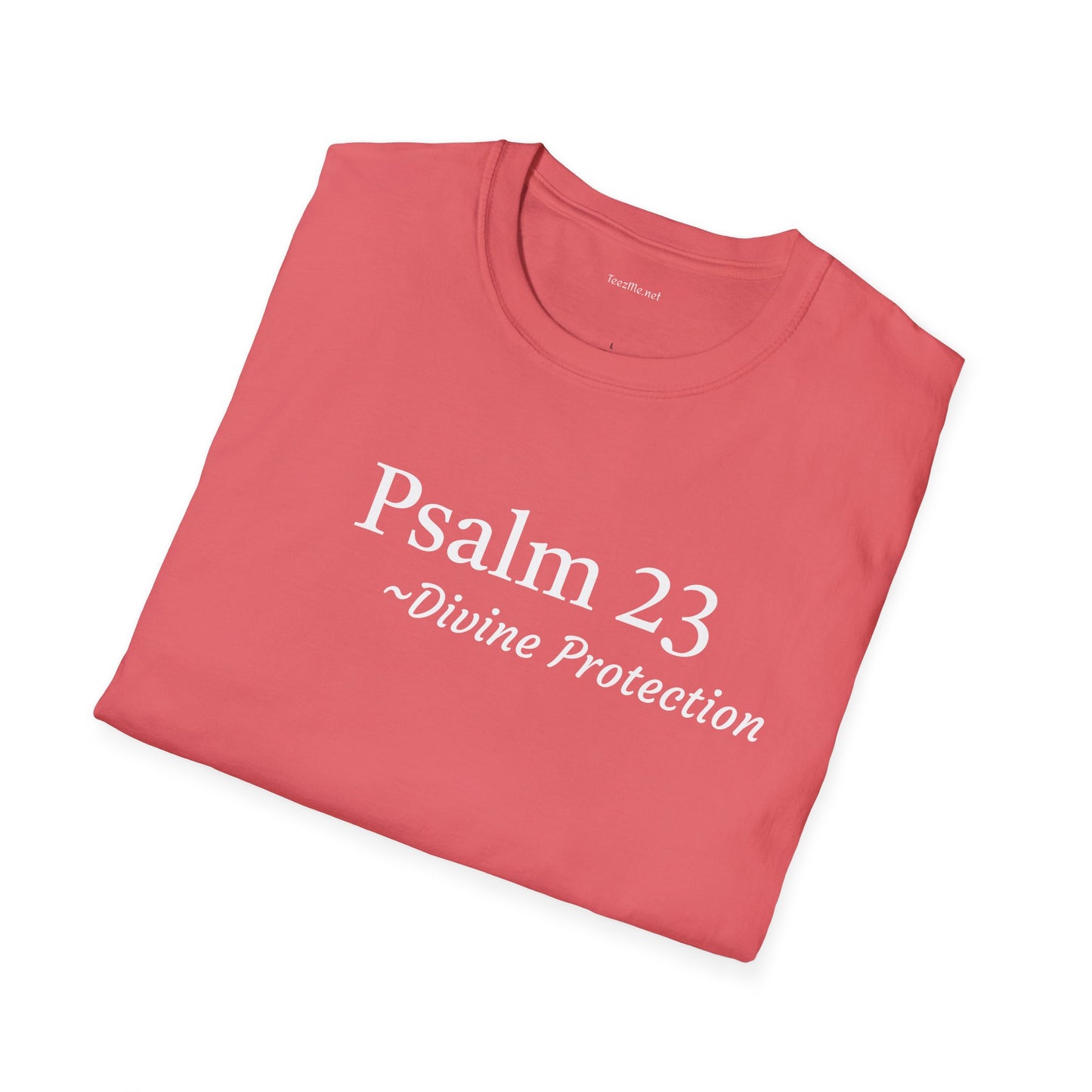 Psalm 23 - Unisex Softstyle T-Shirt 100% Cotton Graphic