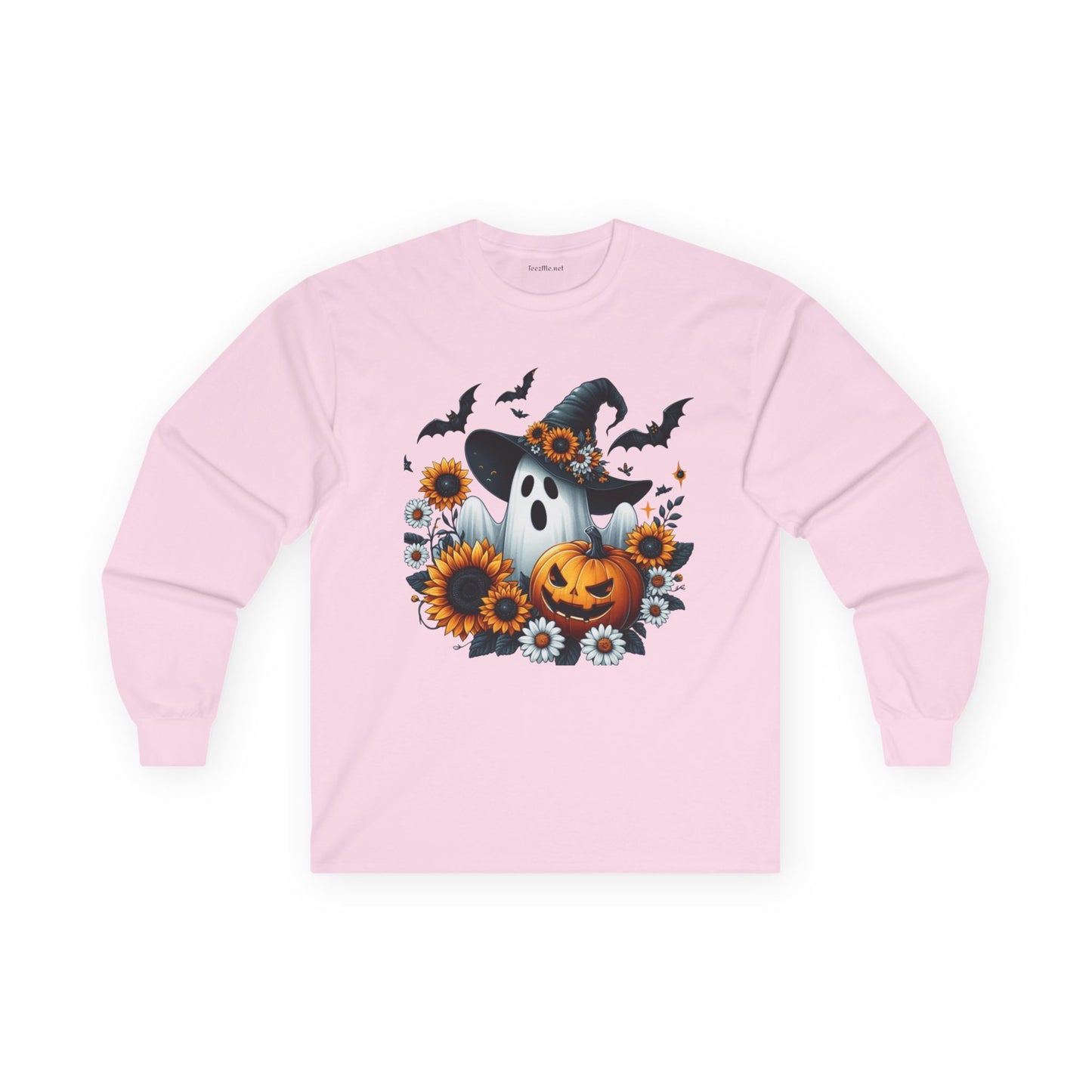 Pumpkin Ghost Harvest Unisex Ultra Cotton Long Sleeve Tee
