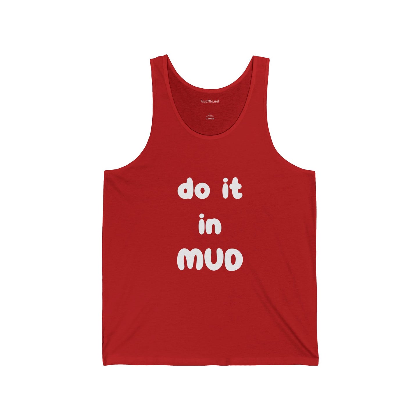 do it in MUD - Unisex Jersey Tank