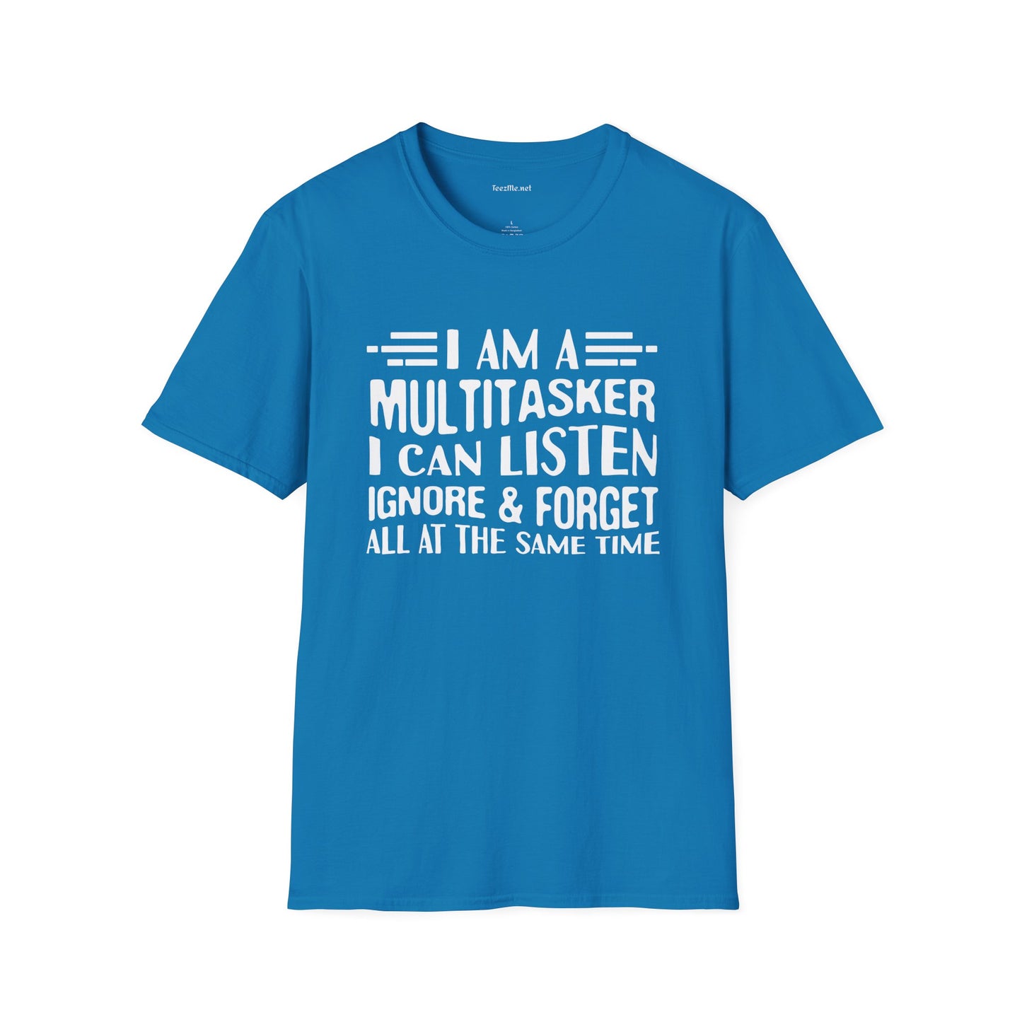 MultiTasker Unisex SoftStyle T-Shirt 100% Cotton