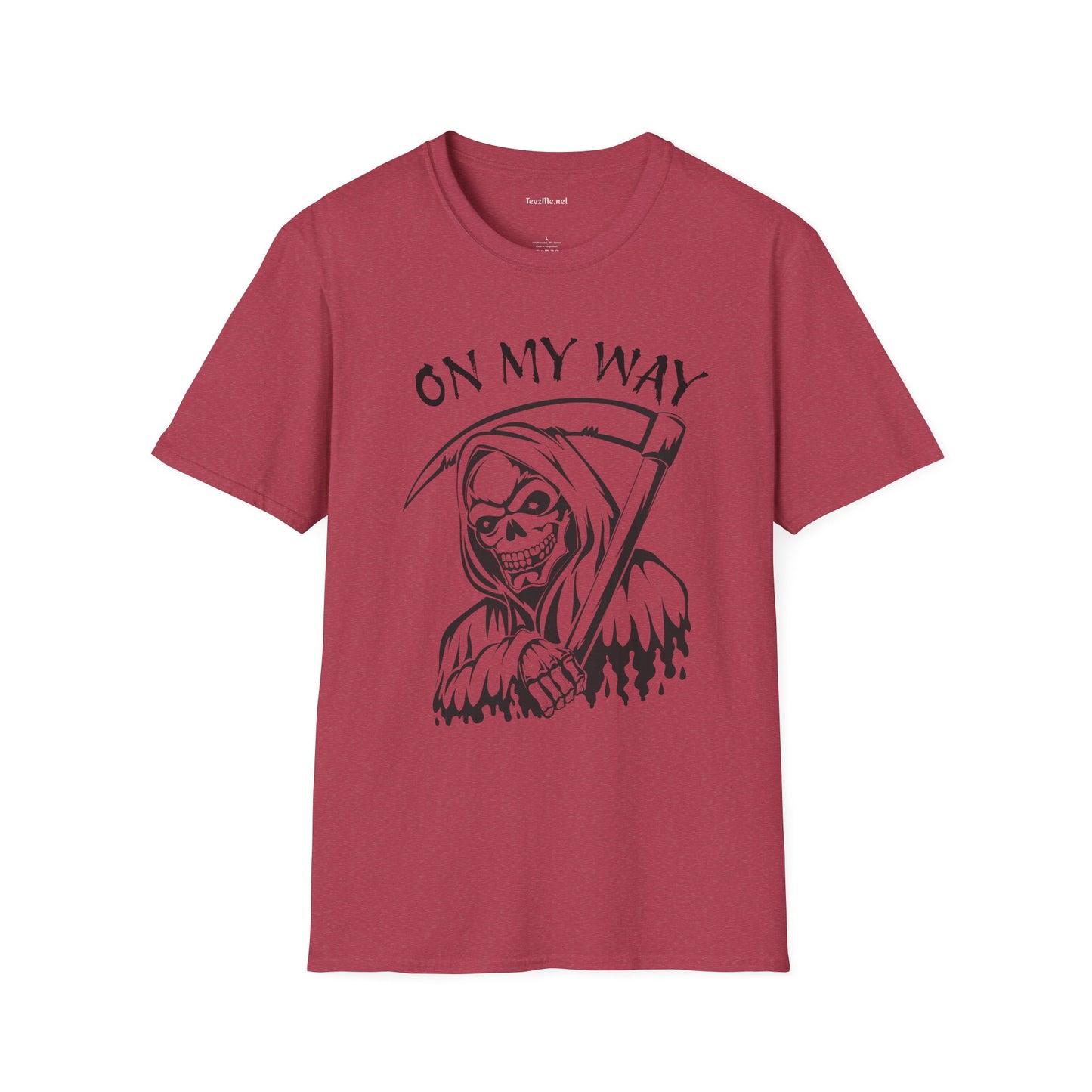 On My Way - Unisex Softstyle T-Shirt 100% Cotton Graphic