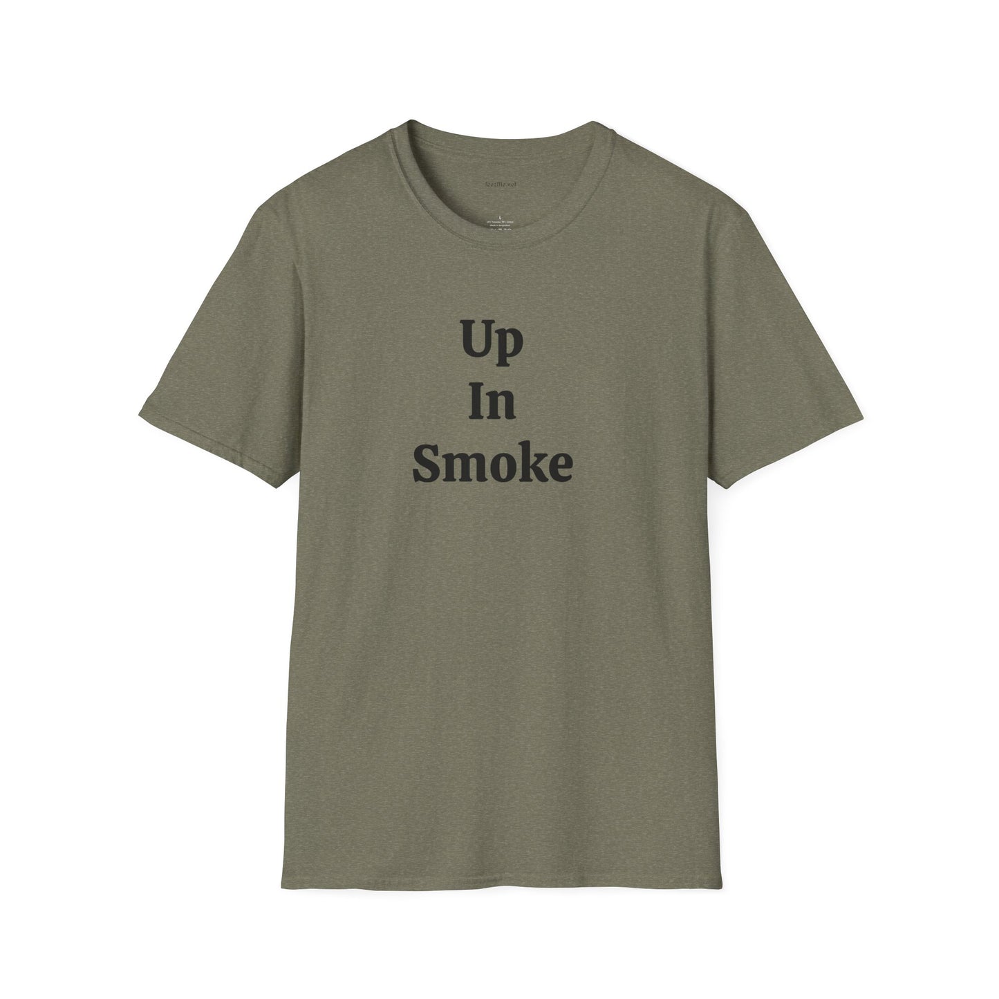 Up in Smoke - Unisex Softstyle T-Shirt 100% Cotton Graphic