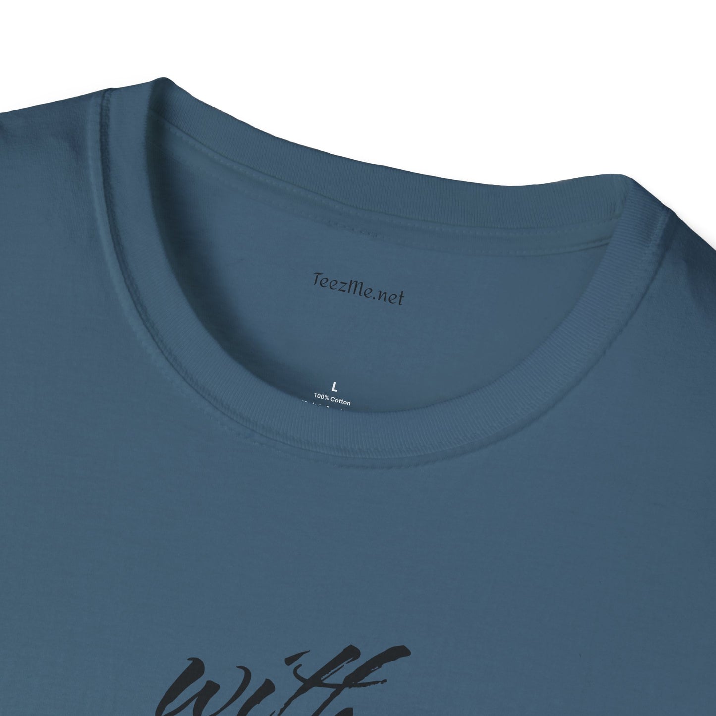 With or without you - Unisex Softstyle T-Shirt 100% Cotton Graphic