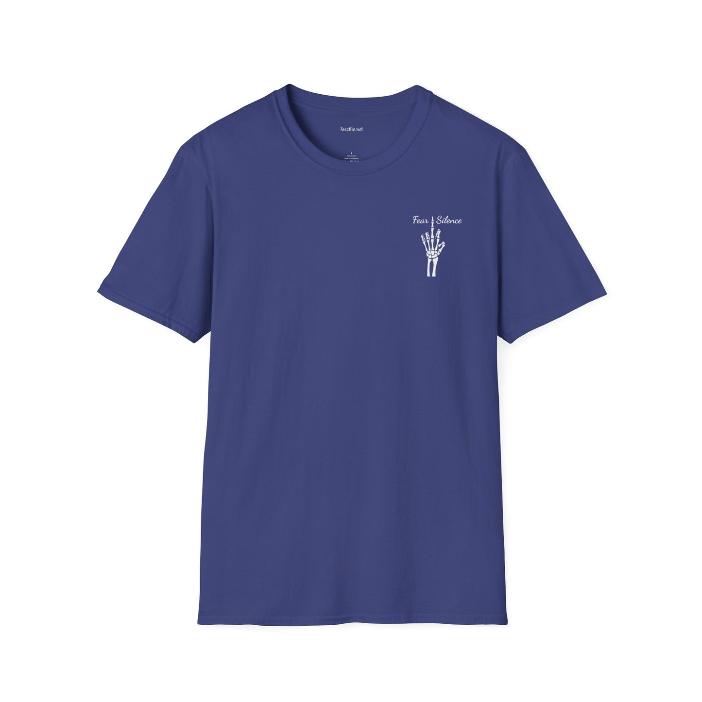 Fear Silence - Unisex Softstyle T-Shirt 100% Cotton Graphic