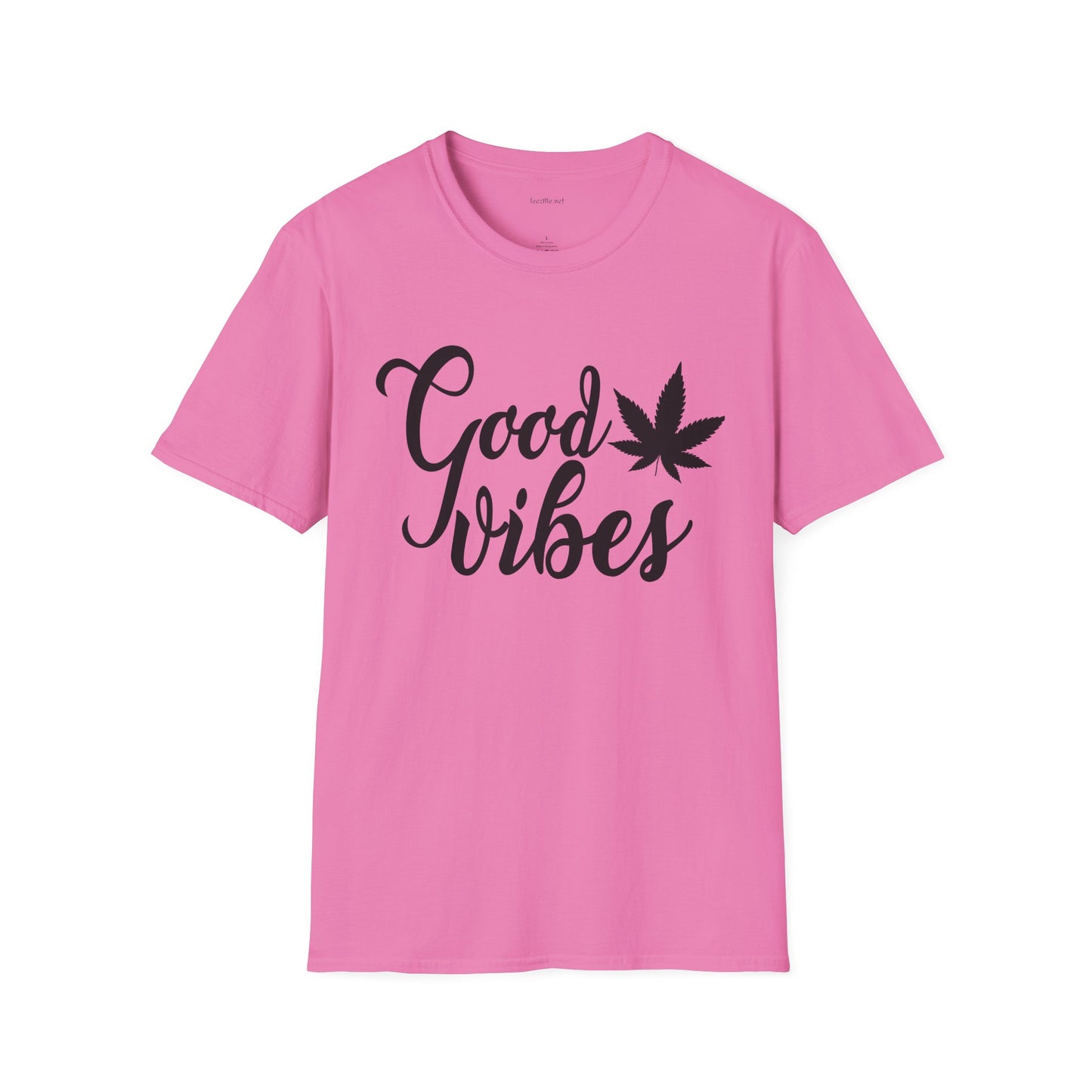 Good Vibes Weed - Unisex Softstyle T-Shirt 100% Cotton Graphic