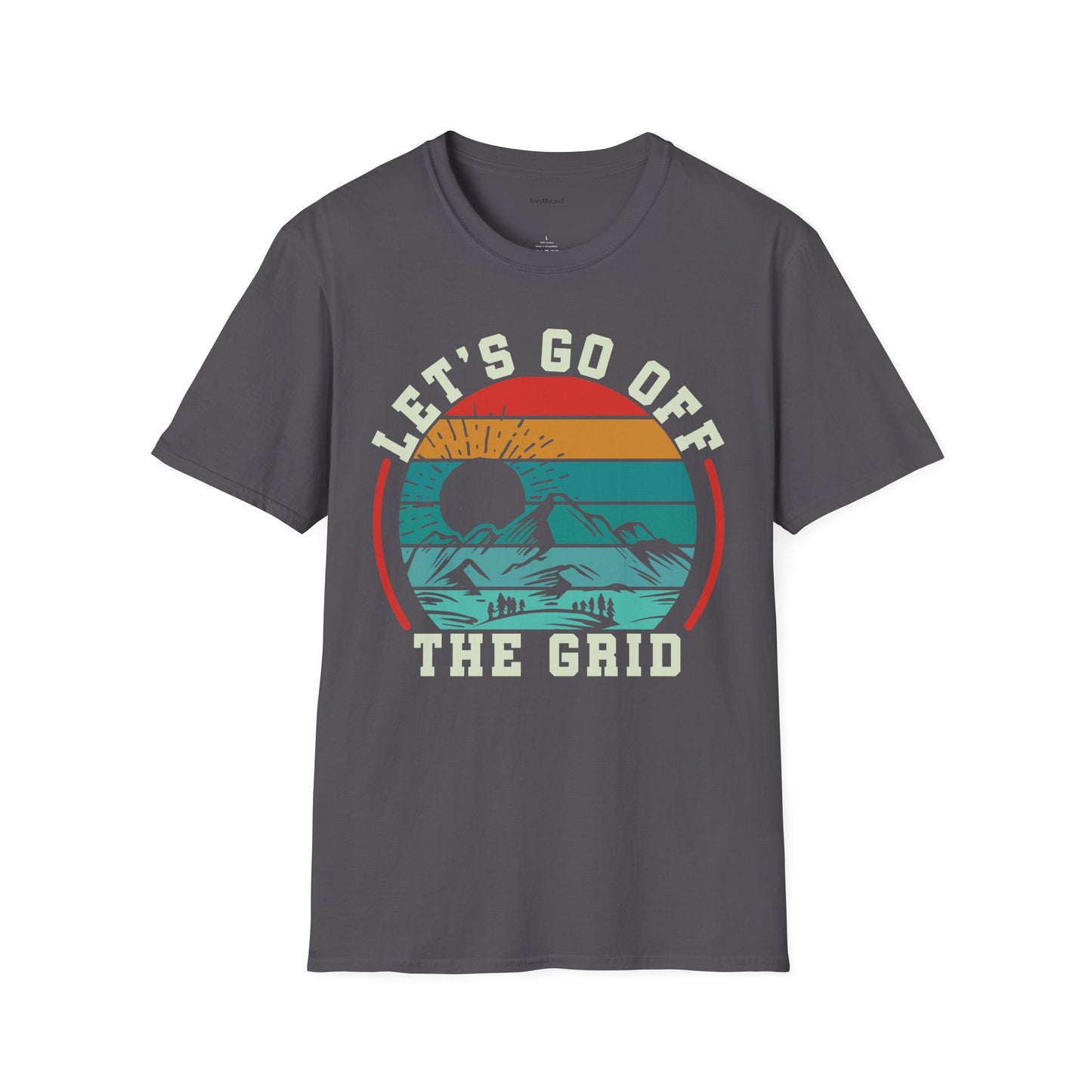 Off Grid - Unisex Softstyle T-Shirt 100% Cotton Graphic