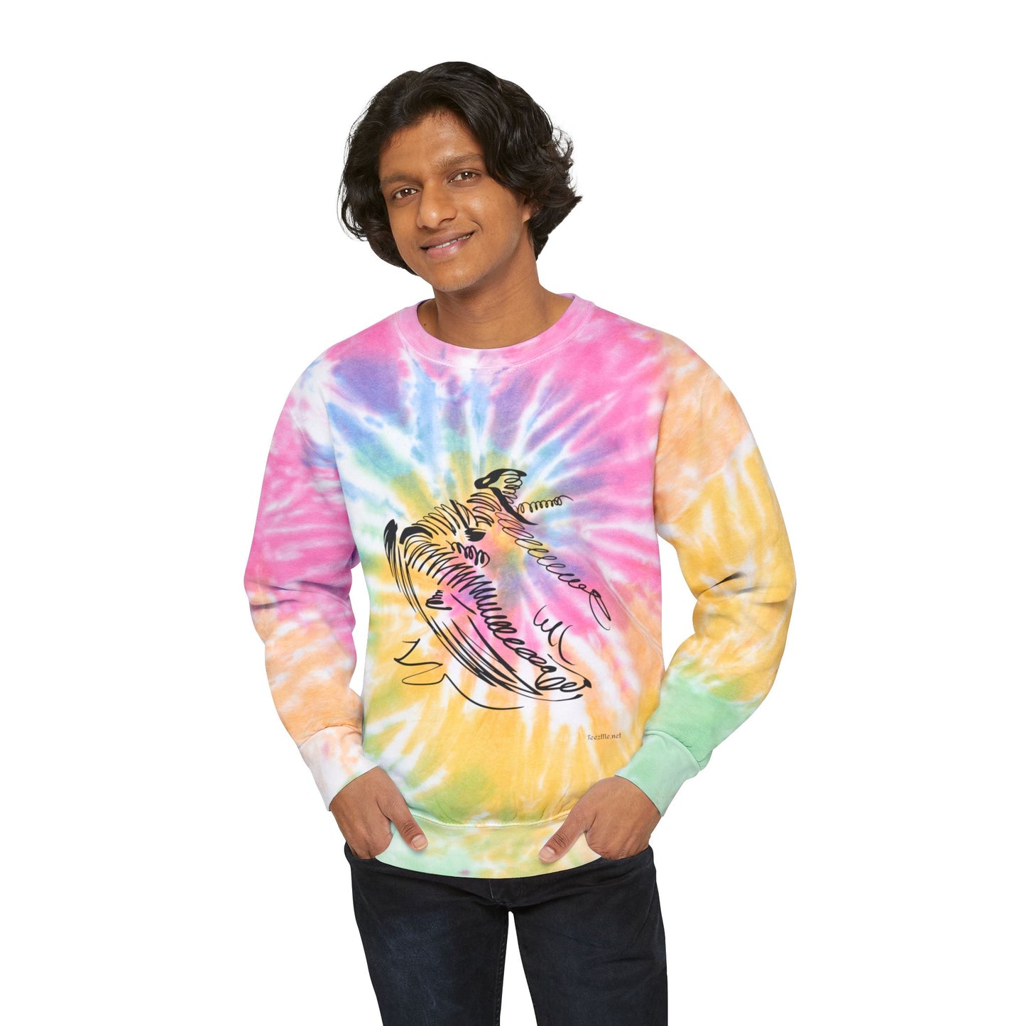 Surfer - Unisex Tie-Dye Sweatshirt