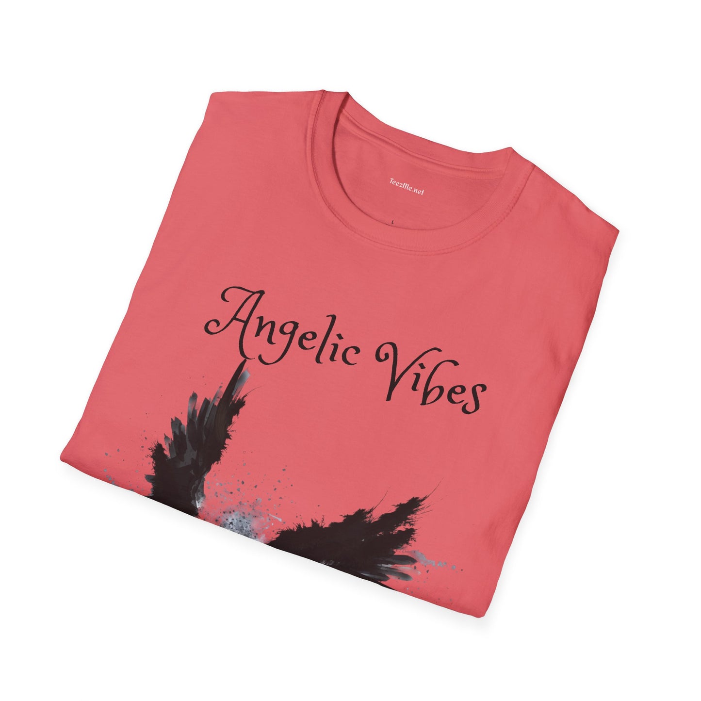 Angelic Vibes - Unisex Softstyle T-Shirt 100% Cotton Graphic